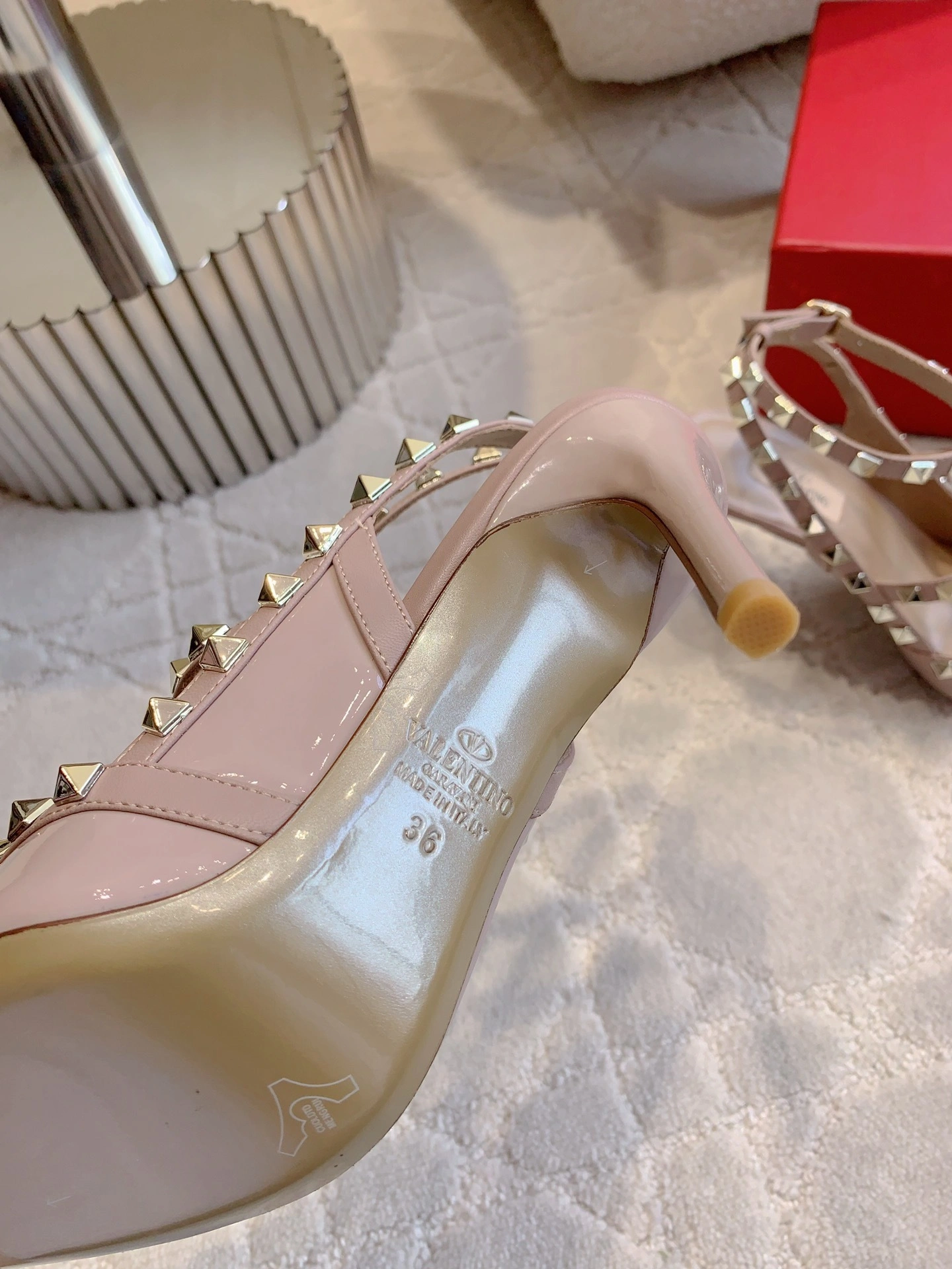 COCO-- V1859ti9o ZW2S0393VNWP45 cowhide sheepskin Heel height：9CM item:E-X230F2634