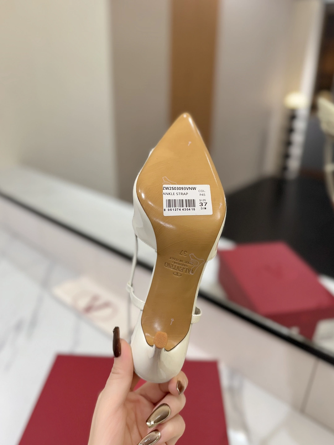 COCO-- V1859ti9o ZW2S0R01TMKI16 Heel height：8CM goatskin item:E-X138C3021