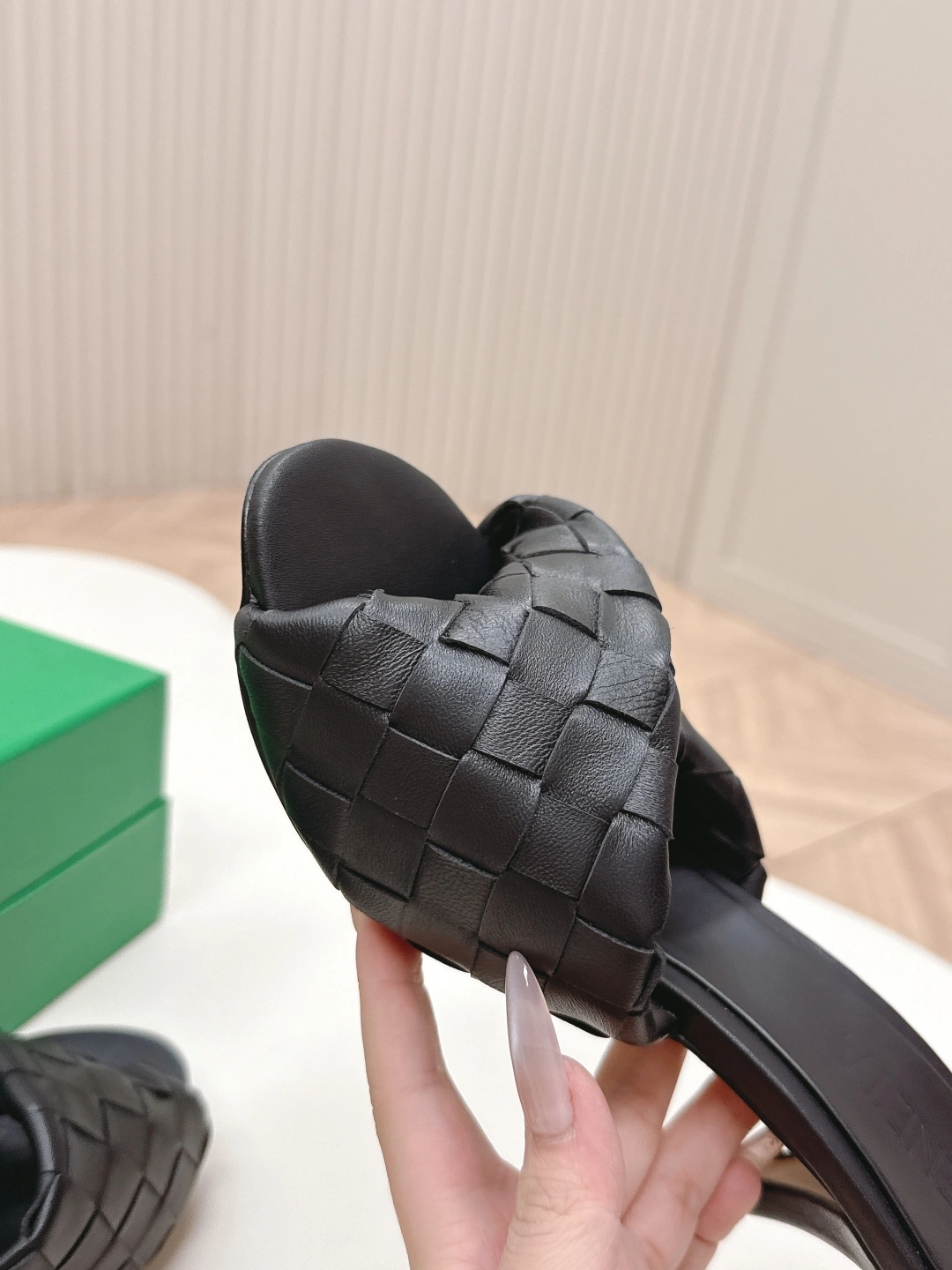 COCO-- V595t1 796455V2ED01000 sheepskin Heel height：8CM item:E-X032D4013