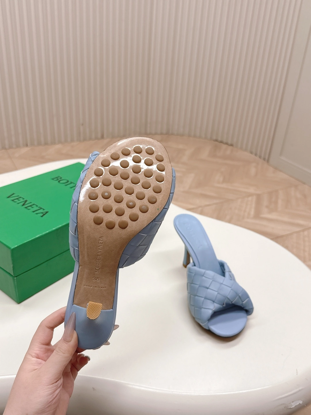 COCO-- V595t1 796455V2ED01714 sheepskin Heel height：8CM item:E-X032D4014