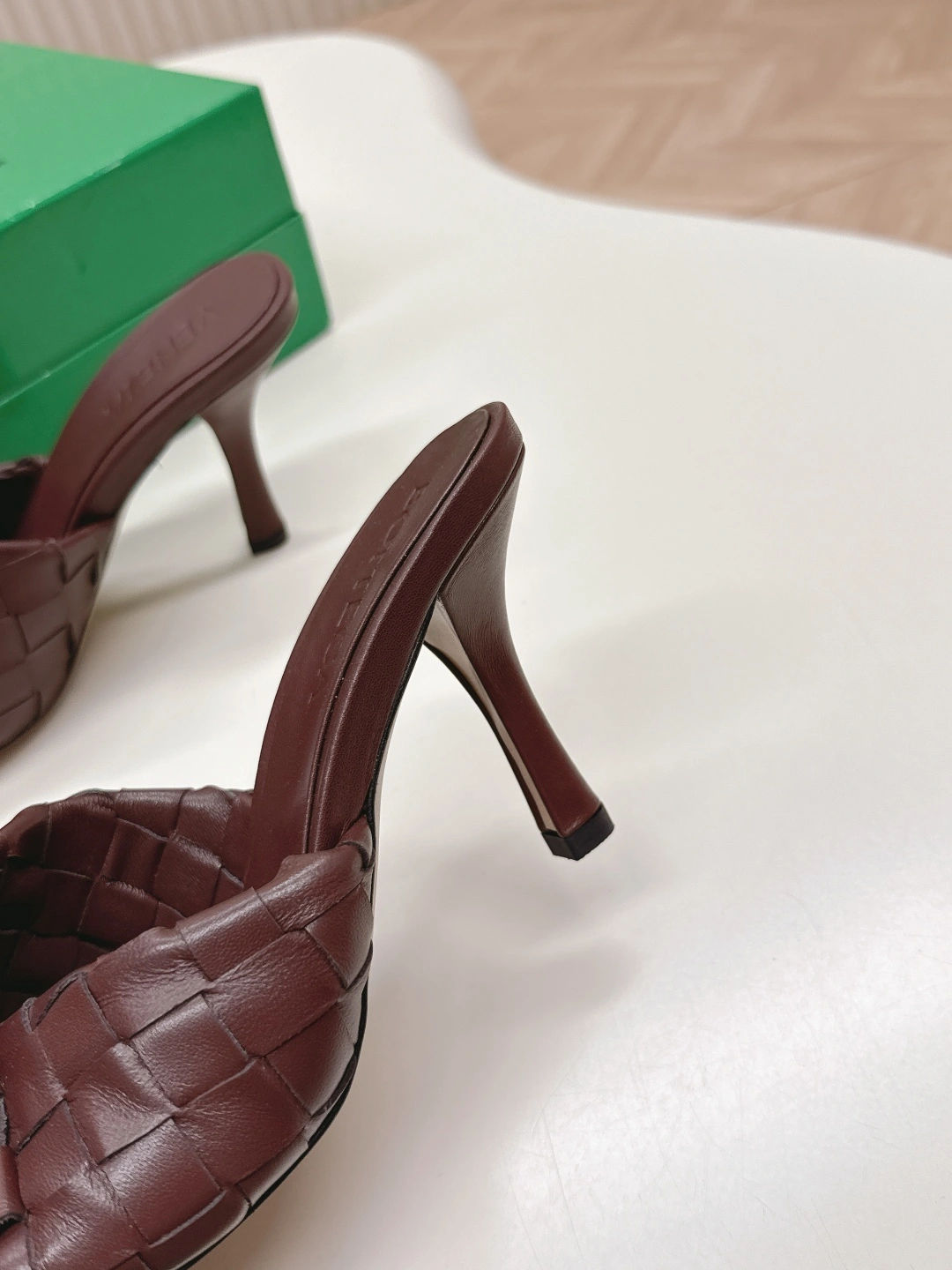 COCO-- V595t1 796455V2ED02241 sheepskin Heel height：8CM item:E-X032D4010