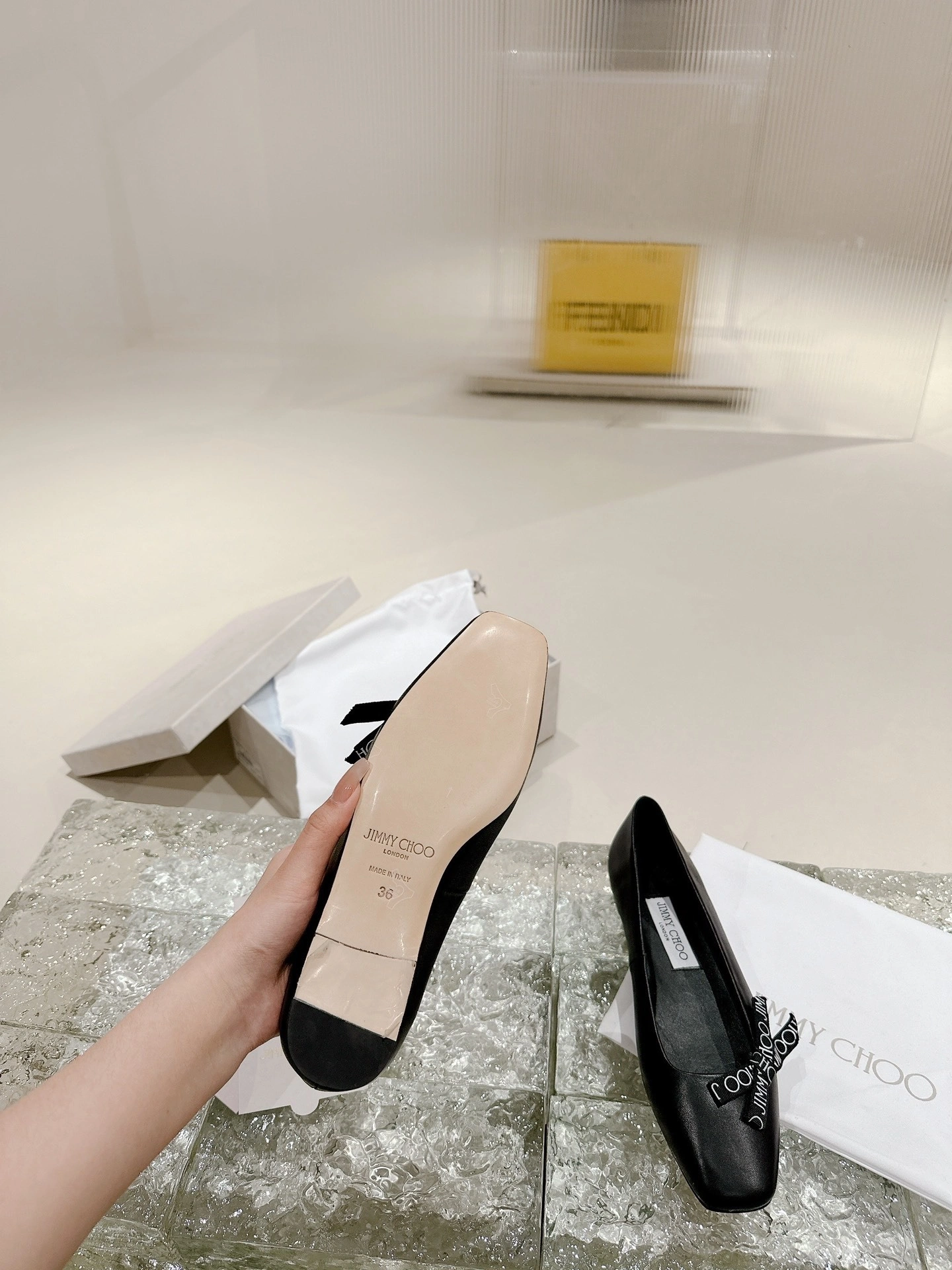 COCO-- VEDABALLERINABMF Calfskin item:D-X02A1030