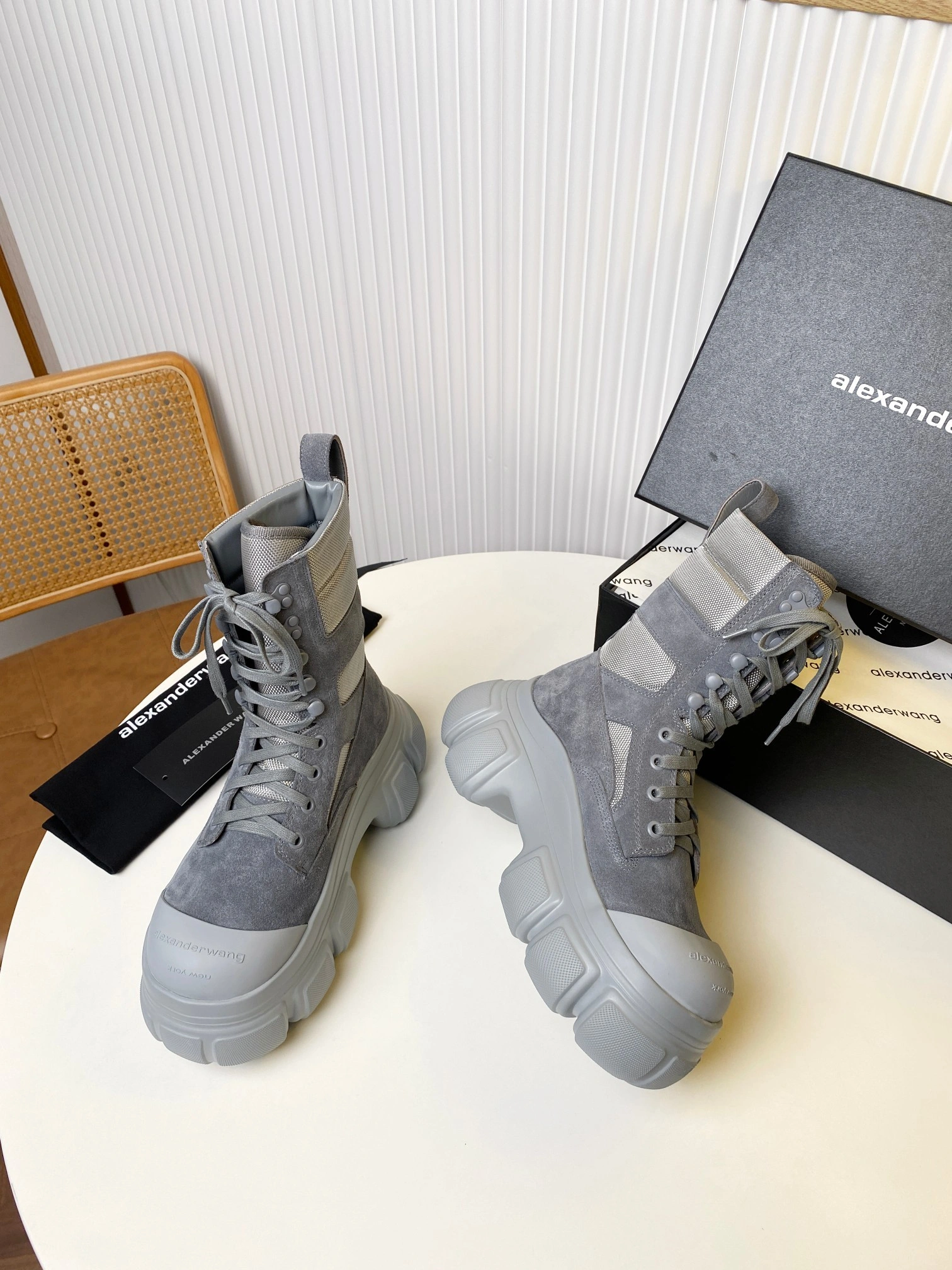 COCO-- W196 30223B031081 Heel height：8CM sheepskin item:E-X158C0706