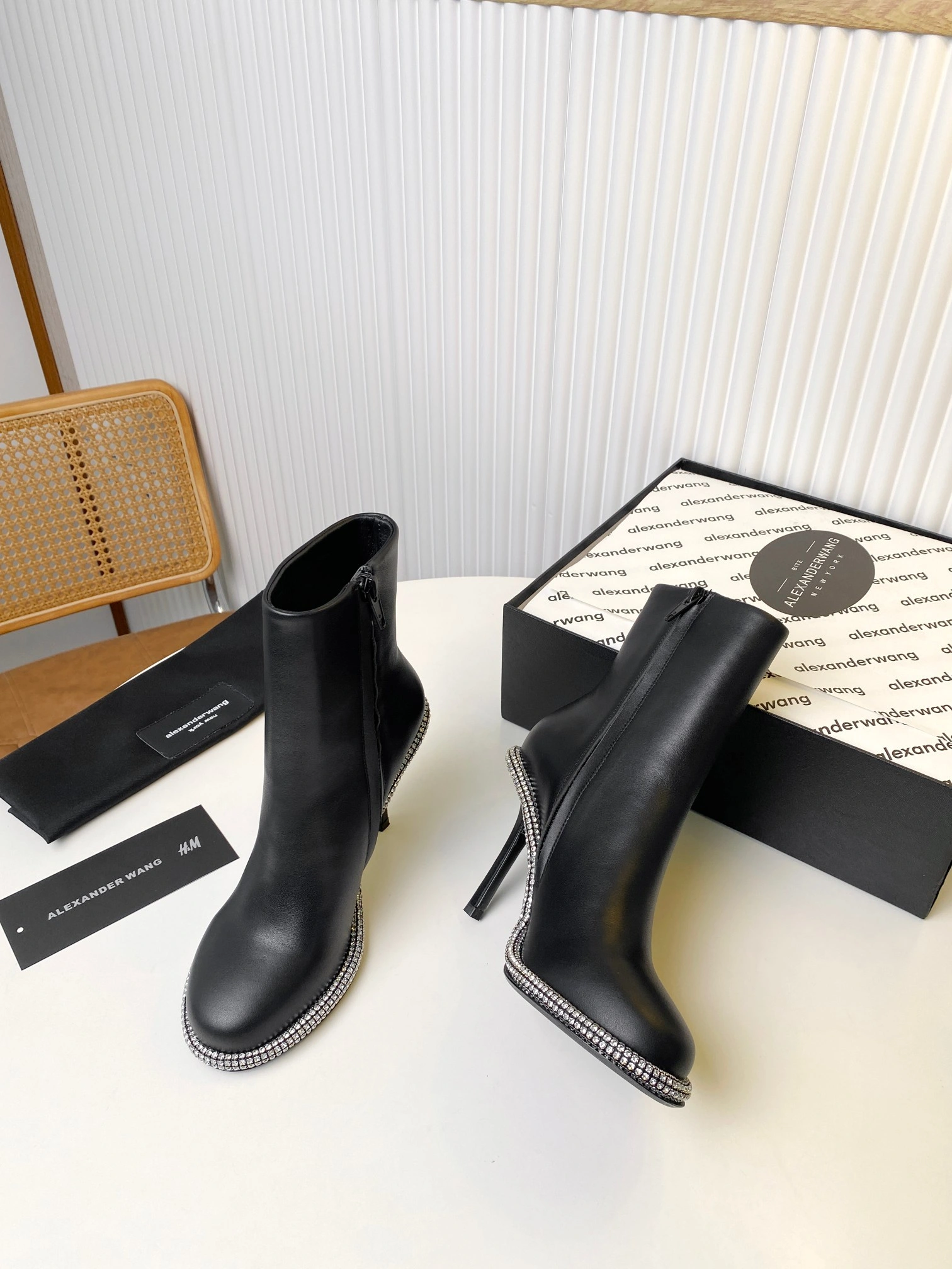 COCO-- W196 30423B001001 Heel height：10CM cowhide sheepskin item:E-X158C0707