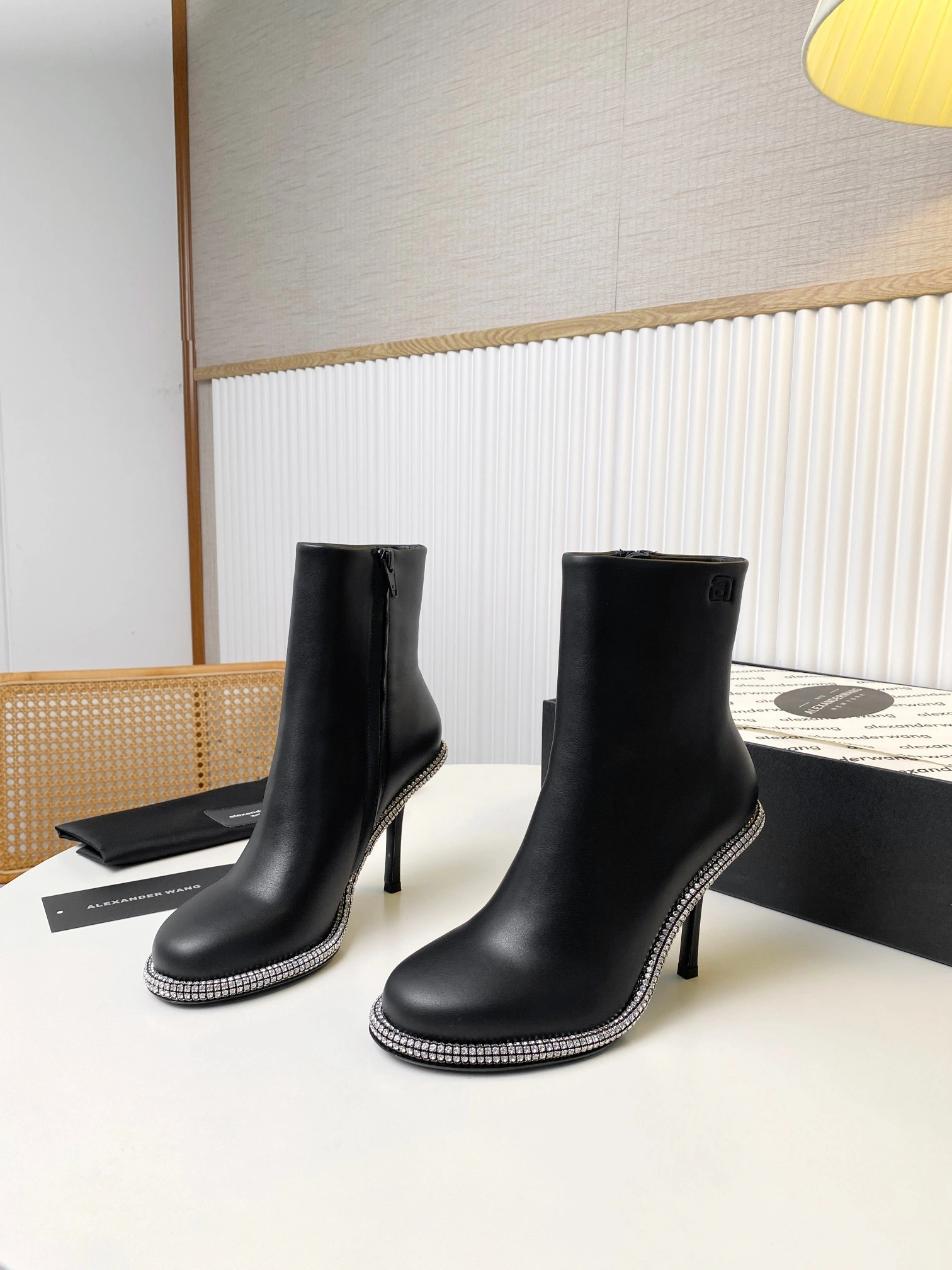 COCO-- W196 30423B001001 Heel height：10CM cowhide sheepskin item:E-X158C0707