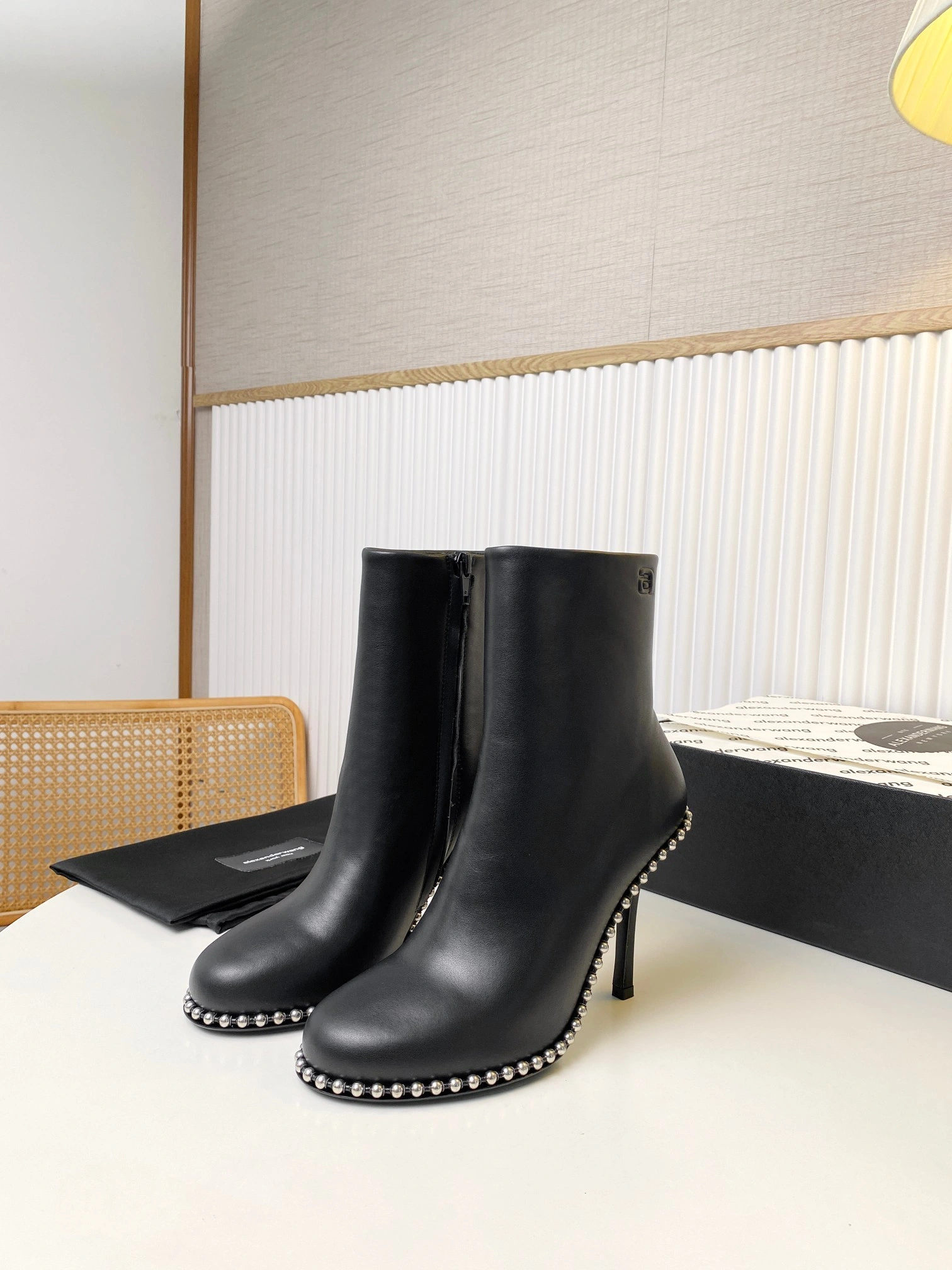 COCO-- W196 30423B018001 Heel height：10CM cowhide sheepskin item:E-X158C0708