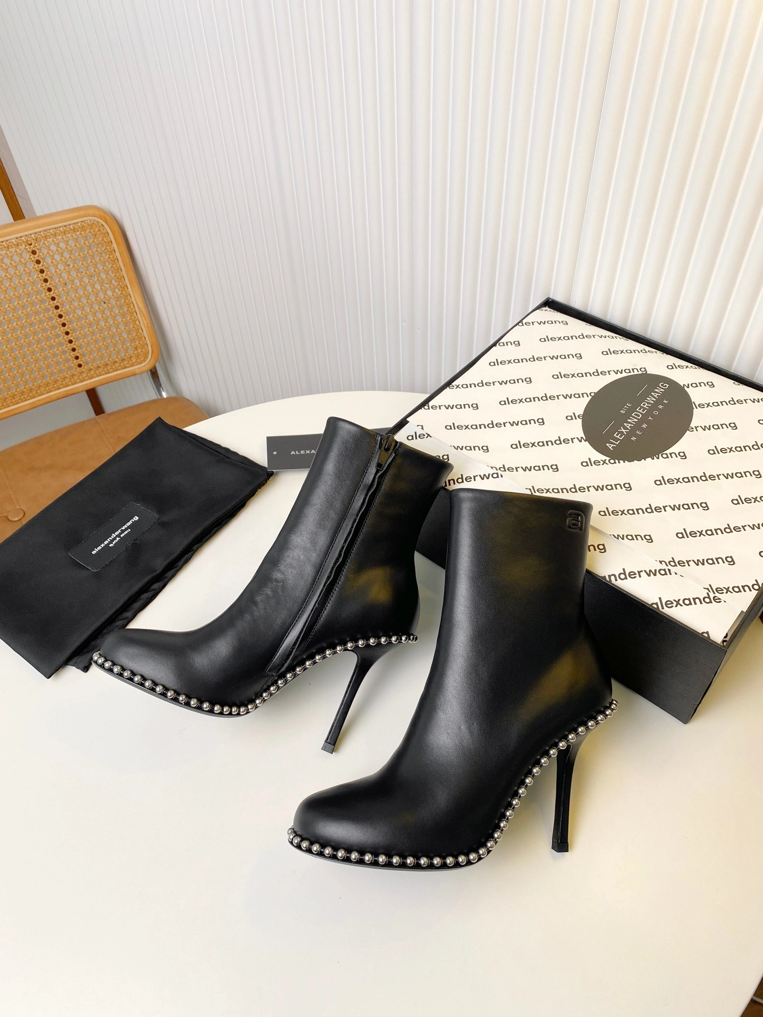 COCO-- W196 30423B018001 Heel height：10CM cowhide sheepskin item:E-X158C0708