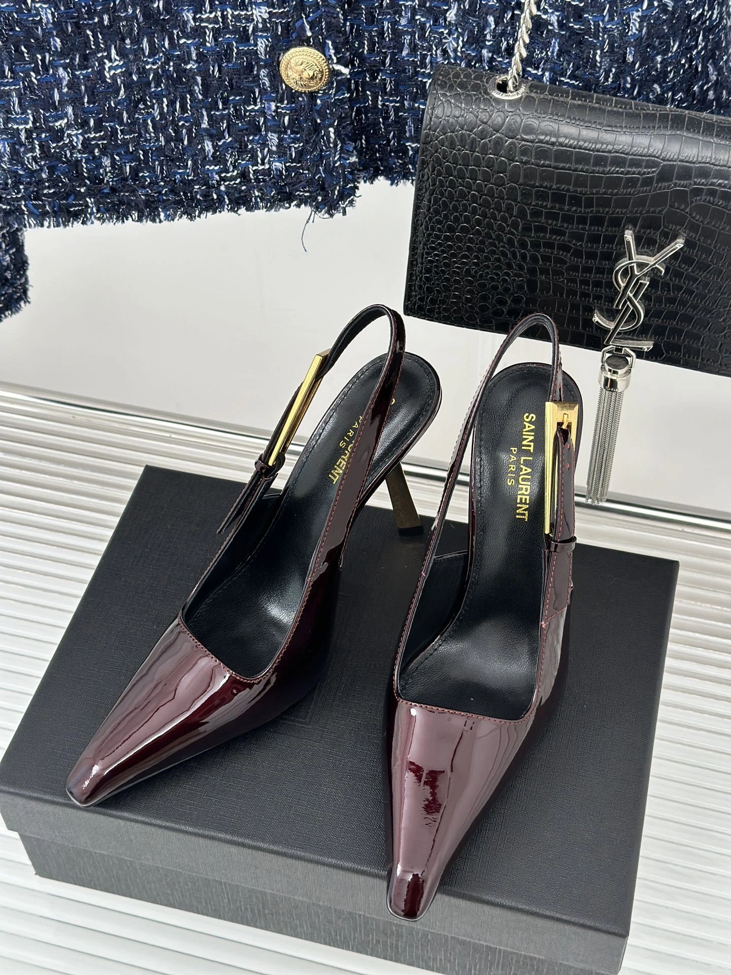 COCO-- Yv5s 799704AAAPQ2226 cowhide sheepskin Heel height：10CM item:E-X000G1102