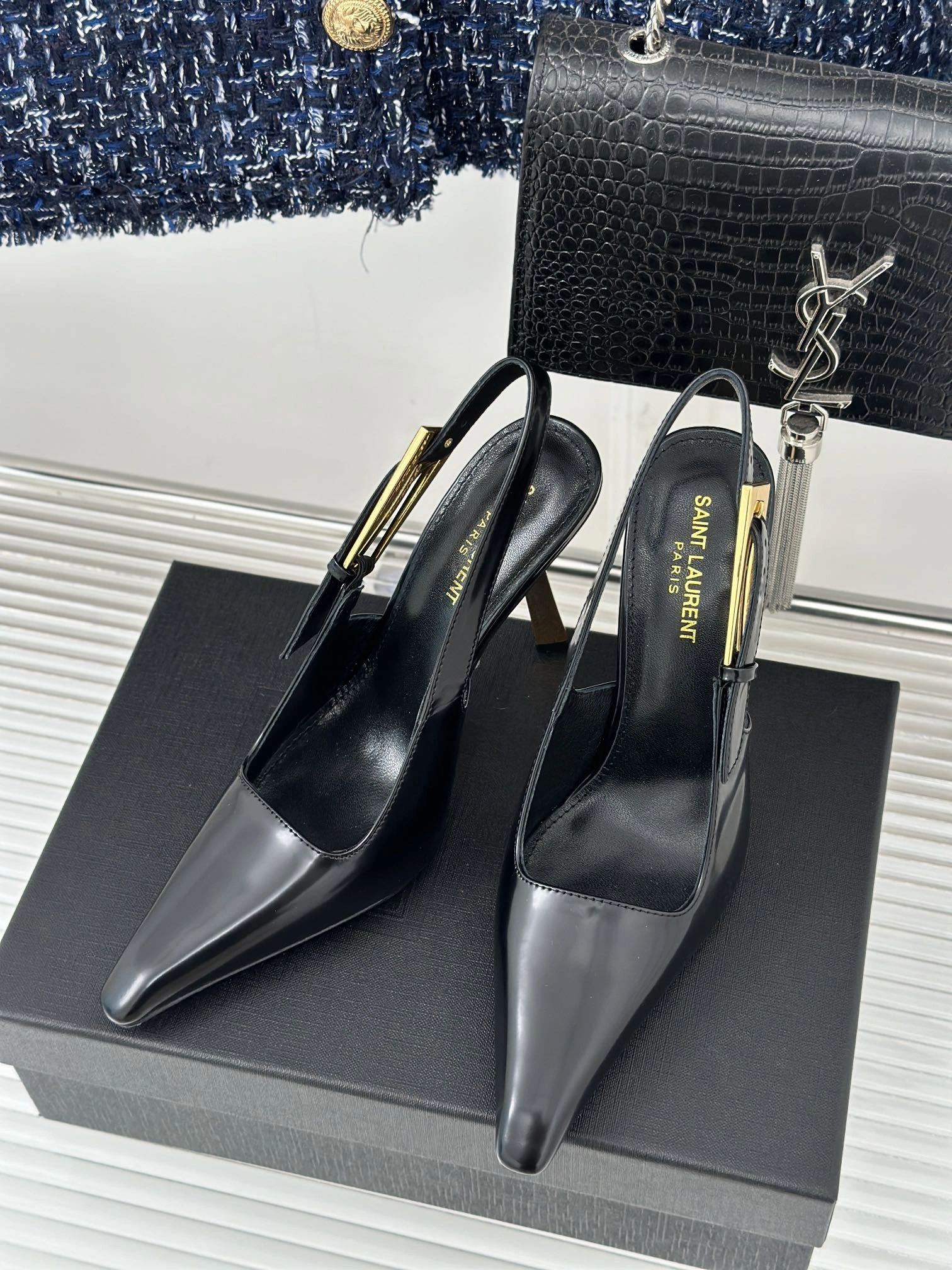 COCO-- Yv5s 799704AAAZY1000 cowhide sheepskin Heel height：9CM item:E-X479G1101