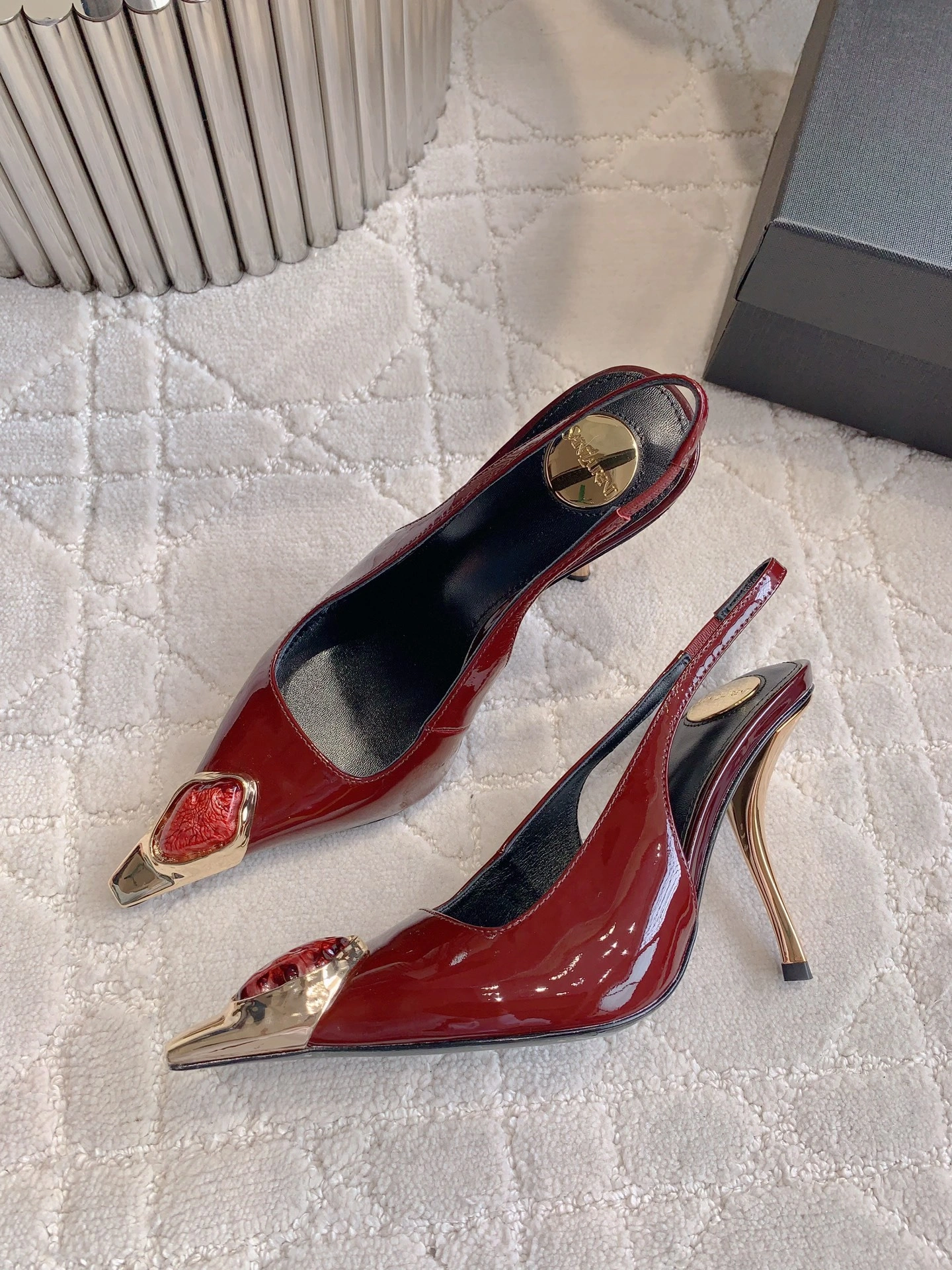 &COCO-- Yv5s cowhide sheepskin Heel height：10CM item:D-X230L2057