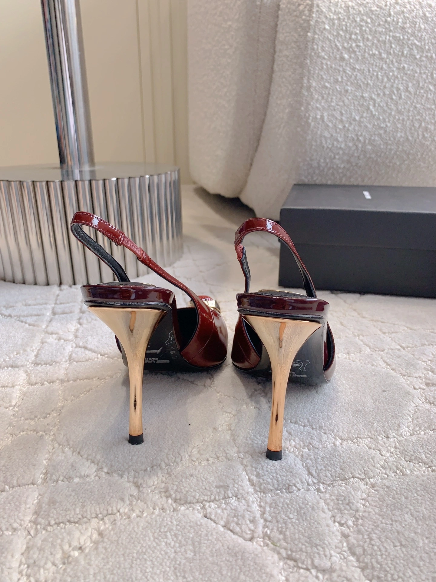 &COCO-- Yv5s cowhide sheepskin Heel height：10CM item:D-X230L2057