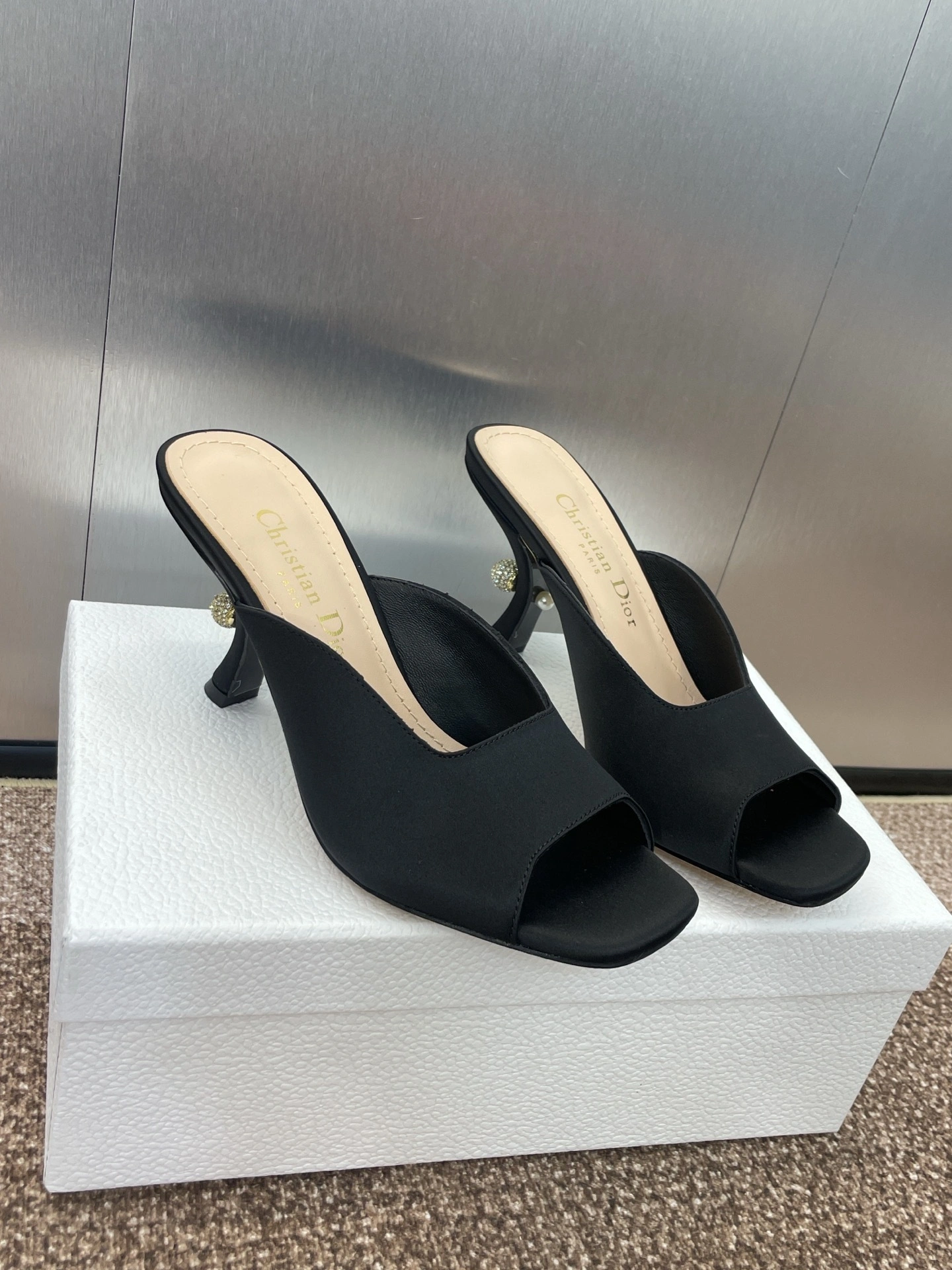COCO--4ior KCO153SAT_S900 Tribales sheepskin Heel height：7CM item:E-X000C0492H