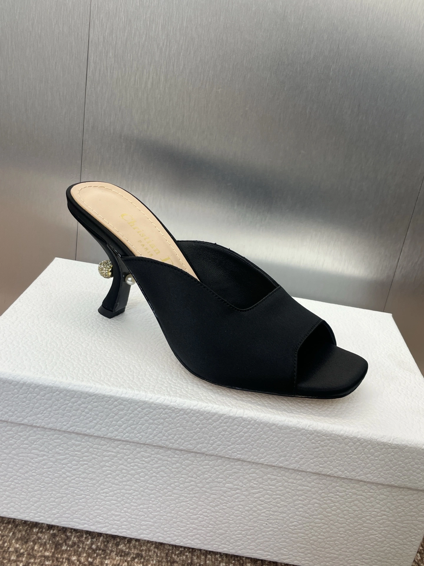 COCO--4ior KCO153SAT_S900 Tribales sheepskin Heel height：7CM item:E-X000C0492H