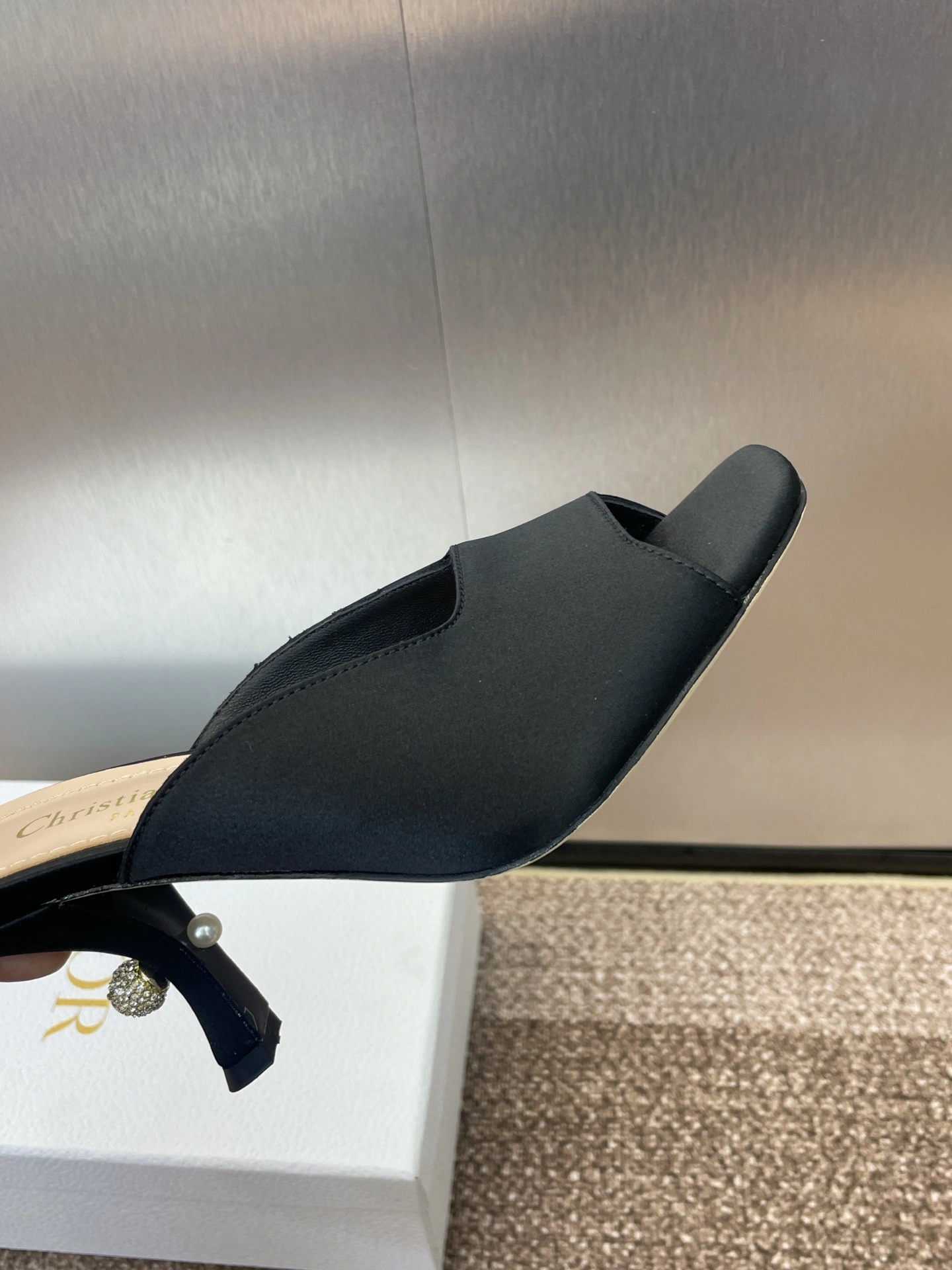 COCO--4ior KCO153SAT_S900 Tribales sheepskin Heel height：7CM item:E-X000C0492H