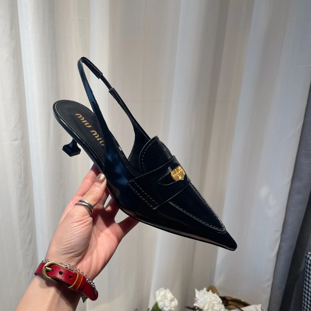 &COCO--7iu7iu slingback 5D901D_XUQ_F0002_F_045 Calfskin item: E-X000J0498T