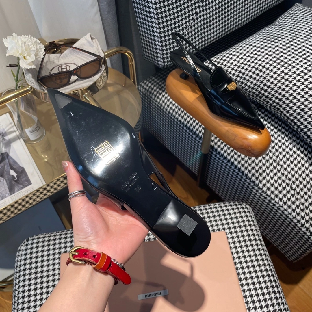 &COCO--7iu7iu slingback 5D901D_XUQ_F0002_F_045 Calfskin item: E-X000J0498T