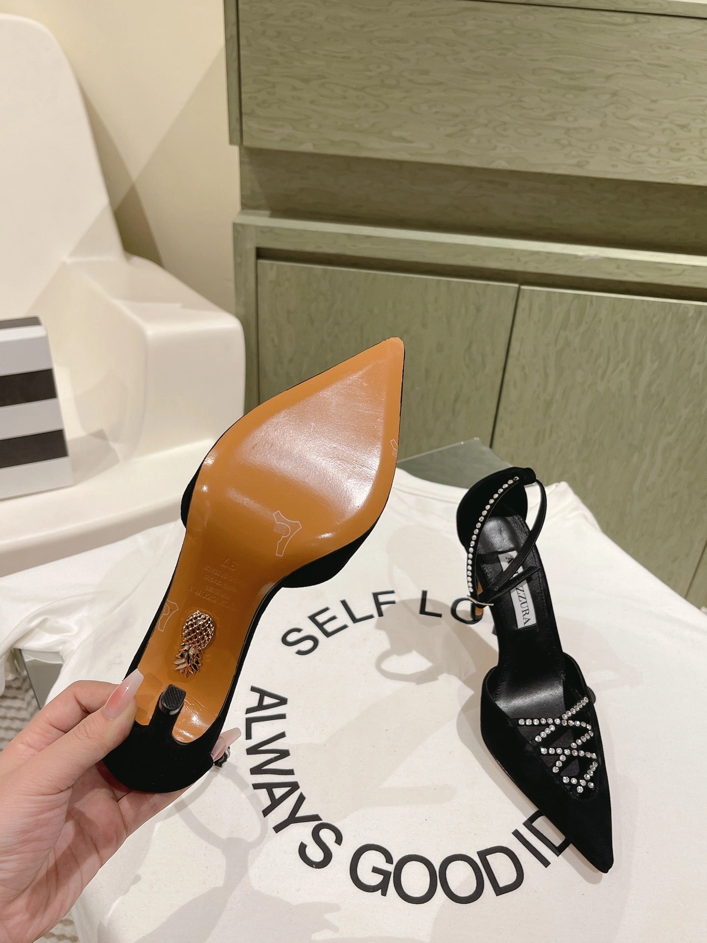 COCO- ADYHIGP0-VSA-000 Heel height：10CM sheepskin item:D-X032C1486