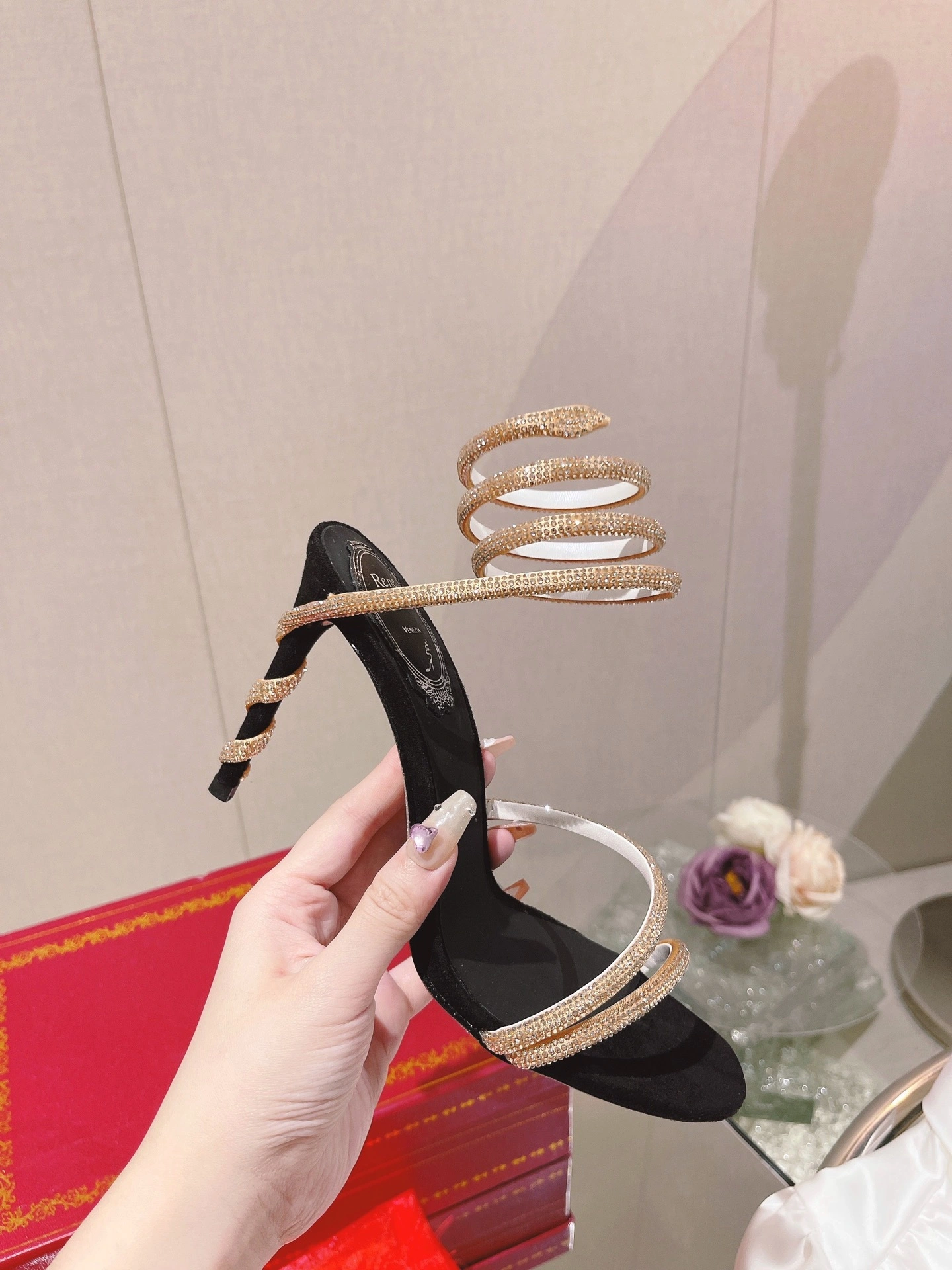 &COCO — C11339-105-R001-Y018 CLEO 9cm Heel height item:C-X158C0648