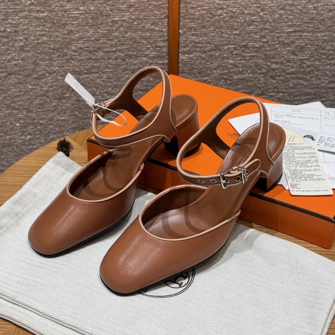 COCO--H5r75s H251270Z 1W goat skin Dermal outsole Heel height：6cm item:E-X230F1217