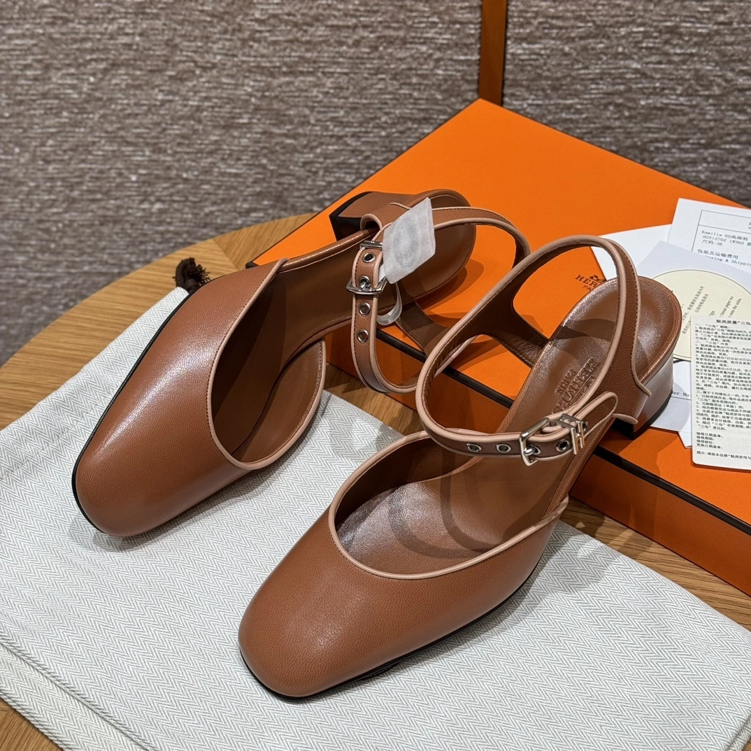 COCO--H5r75s H251270Z 1W goat skin Dermal outsole Heel height：6cm item:E-X230F1217