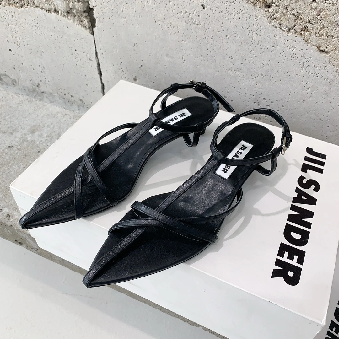 COCO- J15WP0129-P6521-001 Heel height：3CM cowhide item:D-X032C1483