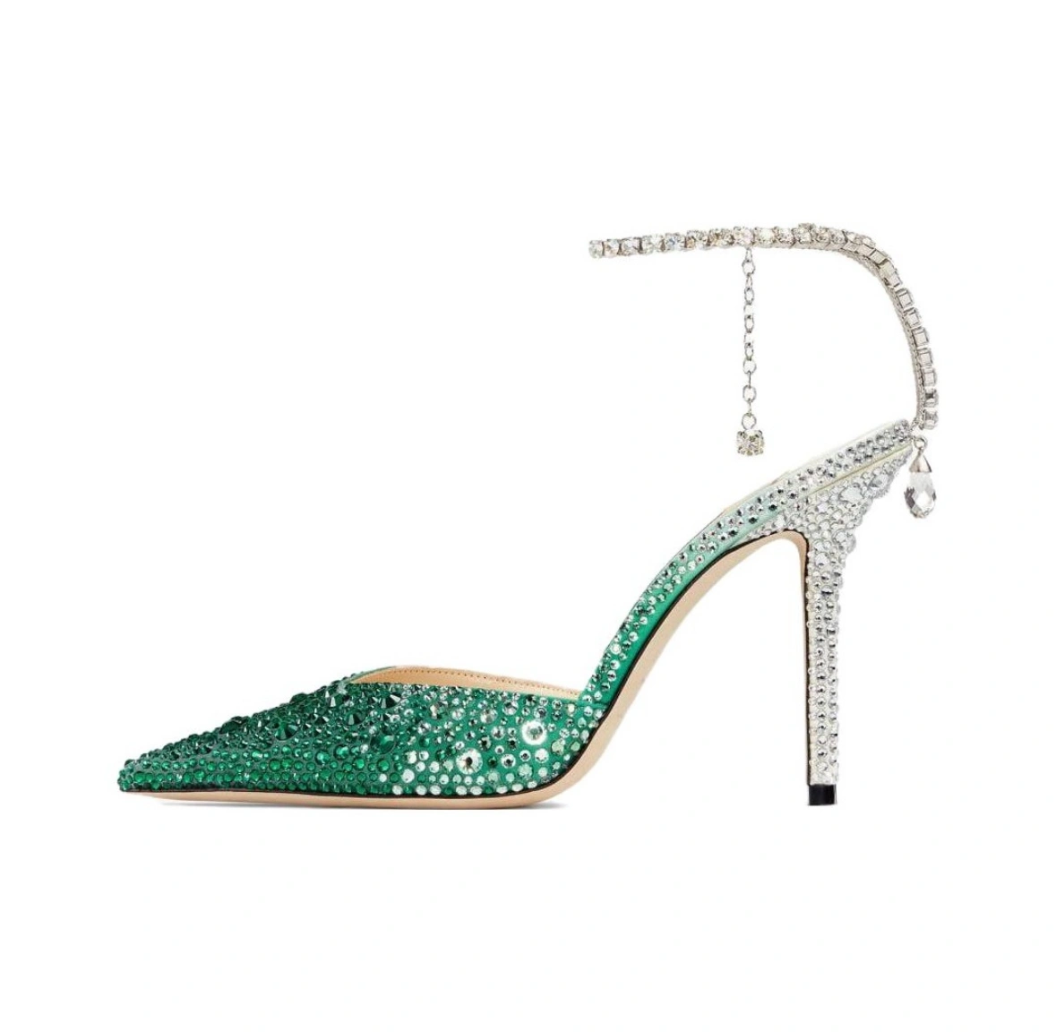 COCO--Ji77y 3ho5 SAEDA100ZPJ0C6345 lambskin Heel height：10cm item:E-X000C0495H