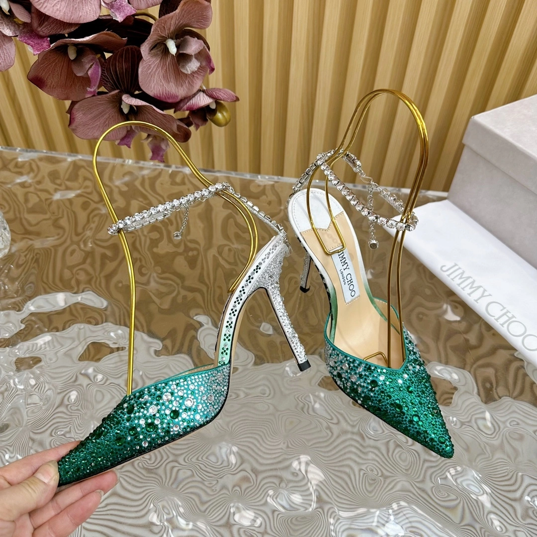 COCO--Ji77y 3ho5 SAEDA100ZPJ0C6345 lambskin Heel height：10cm item:E-X000C0495H