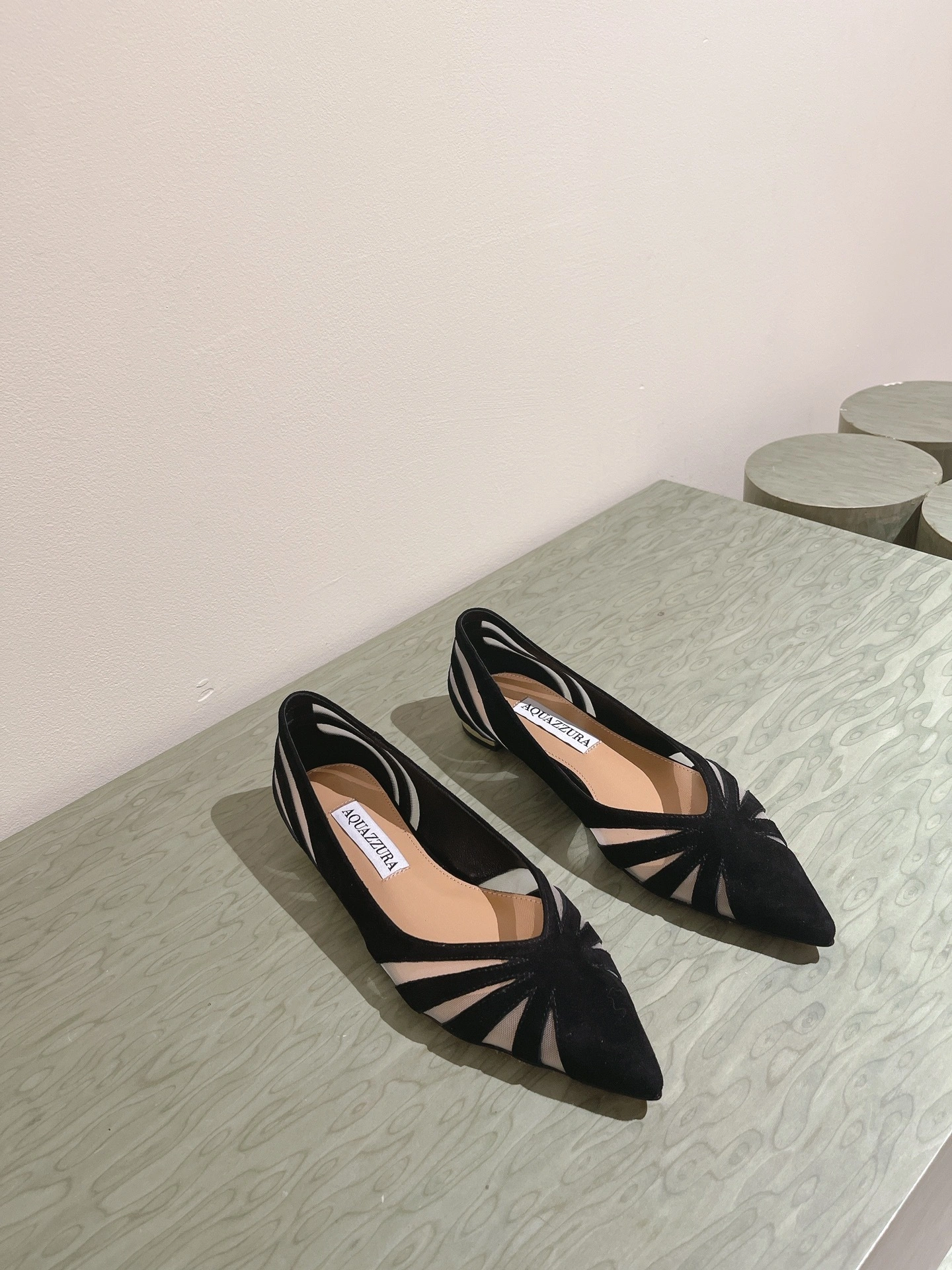 COCO- TSYFLAA0-MSU-000 Heel height：1CM waxed skin sheepskin item:D-X032C1488