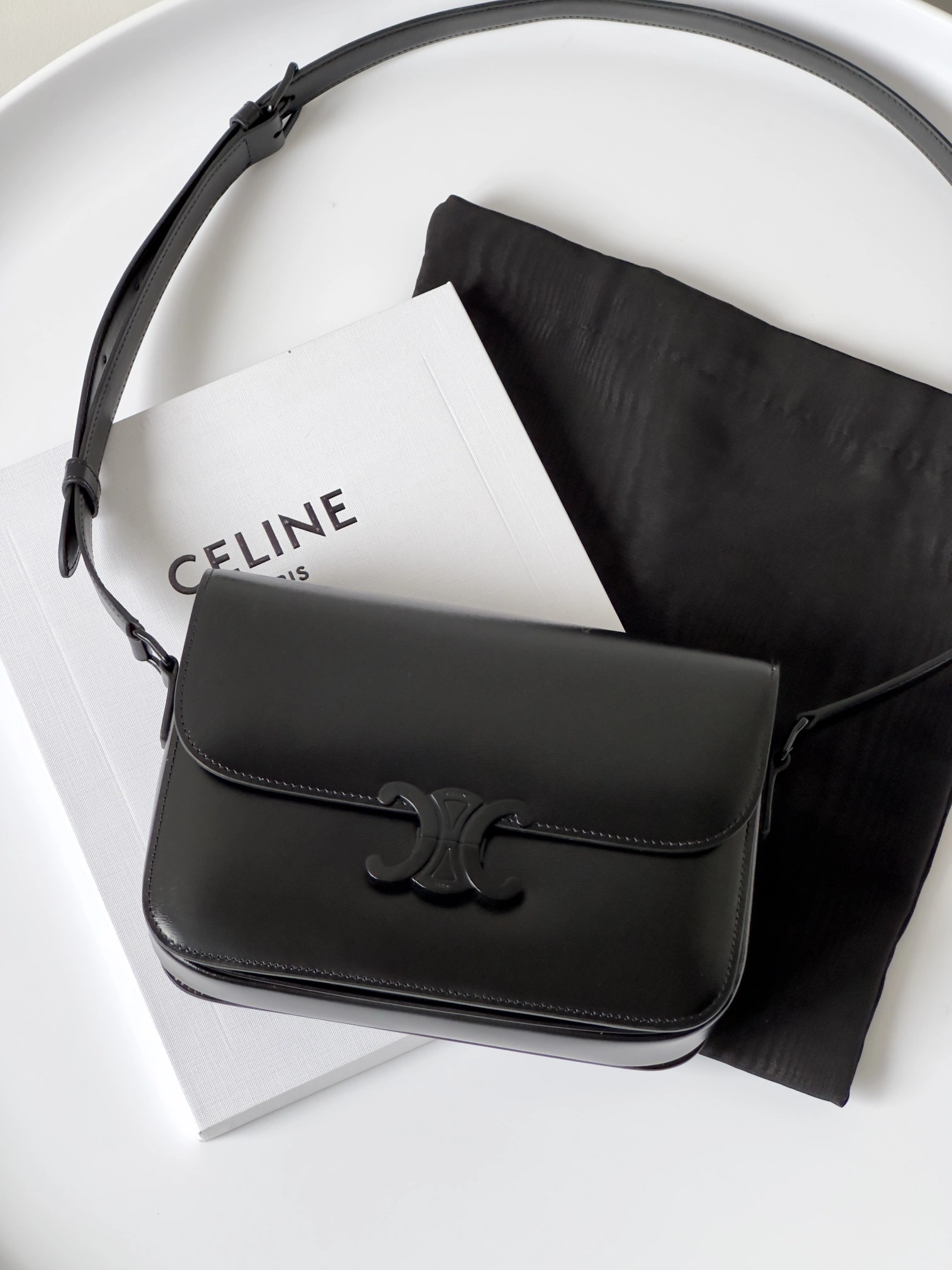 Custombag-- 358i95 187363EQJ-38NN high quality version Triomphe item:E-B805H1517