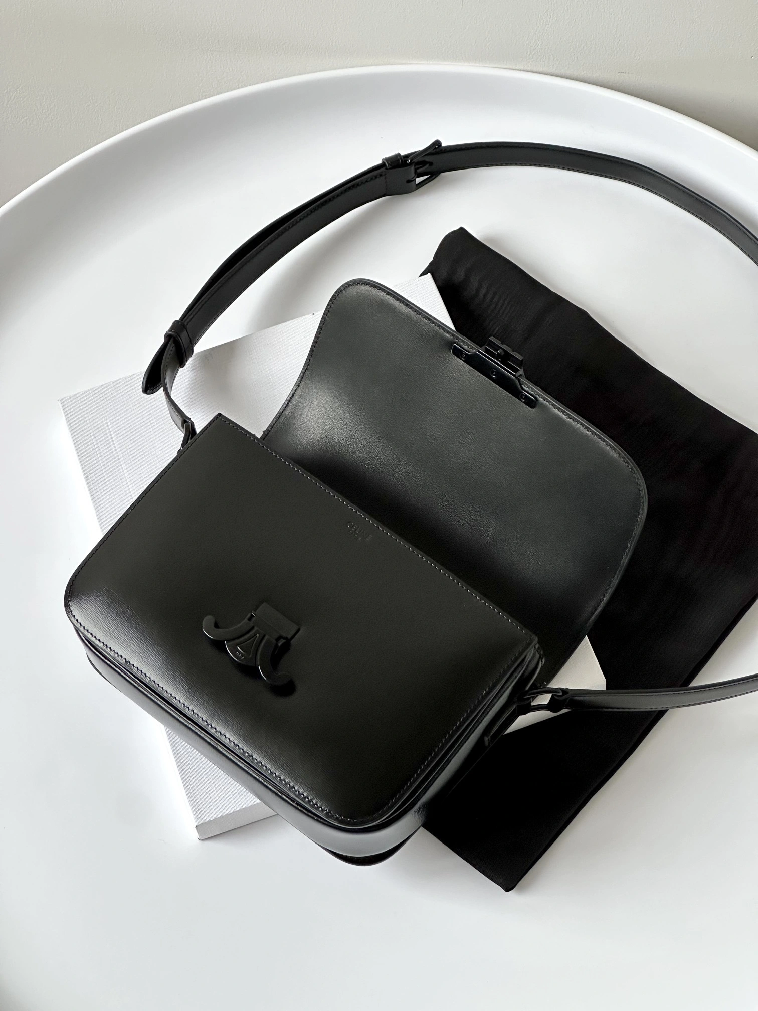 Custombag-- 358i95 187363EQJ-38NN high quality version Triomphe item:E-B805H1517