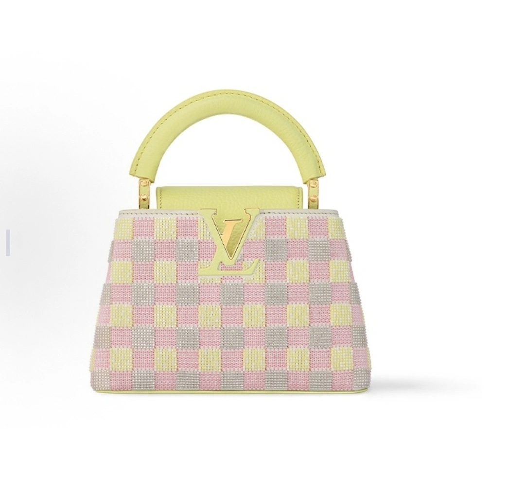 Custombag-- 8V M24809 counters quality cowhide Capucines item:E-B574C0602