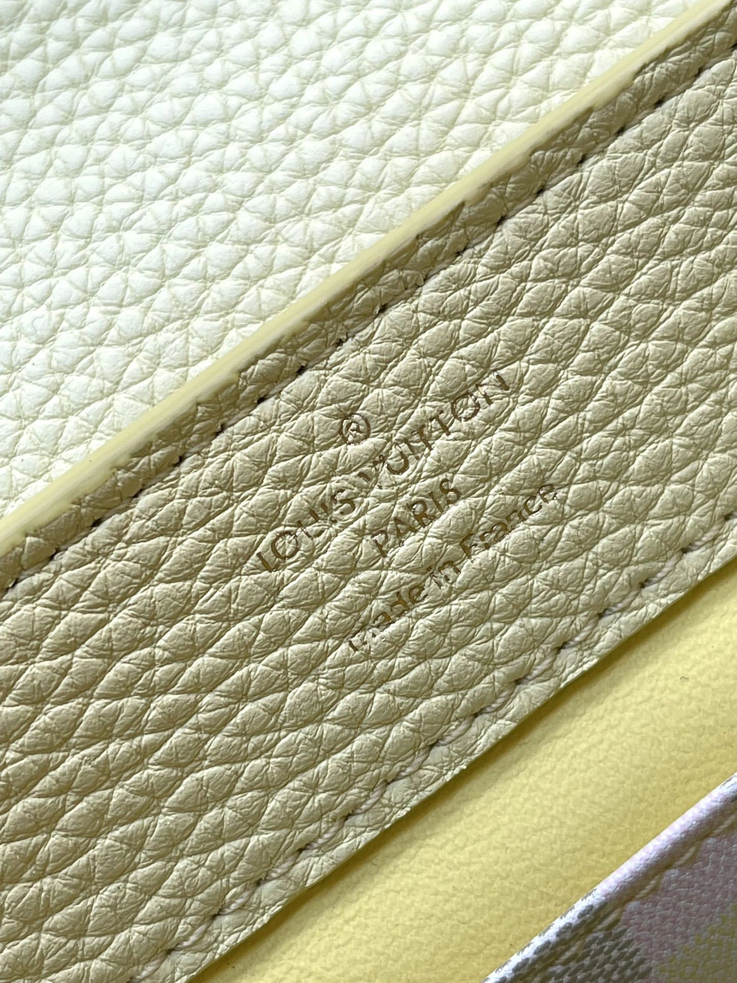 Custombag-- 8V M24809 counters quality cowhide Capucines item:E-B574C0602