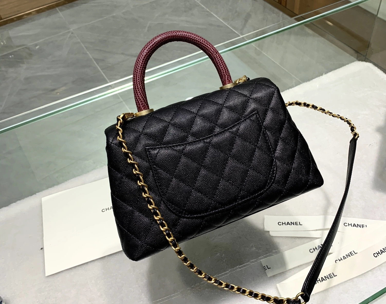 Custombag-- A92990-B05068-94305 coco handle high quality version item：C-B803D0771