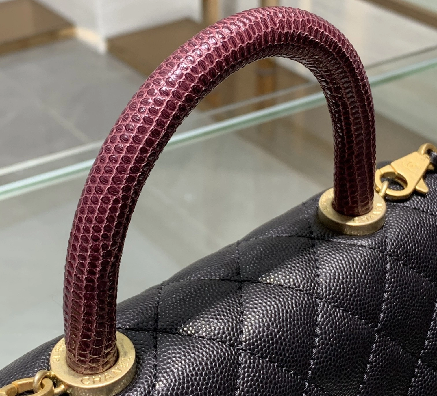 Custombag-- A92990-B05068-94305 coco handle high quality version item：C-B803D0771