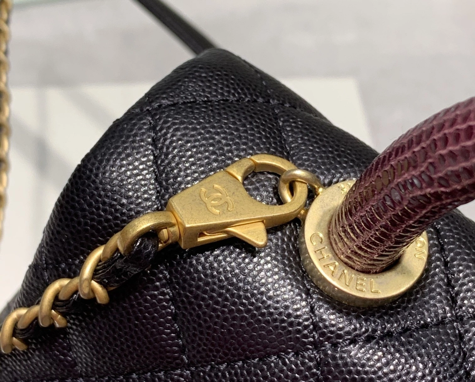 Custombag-- A92990-B05068-94305 coco handle high quality version item：C-B803D0771