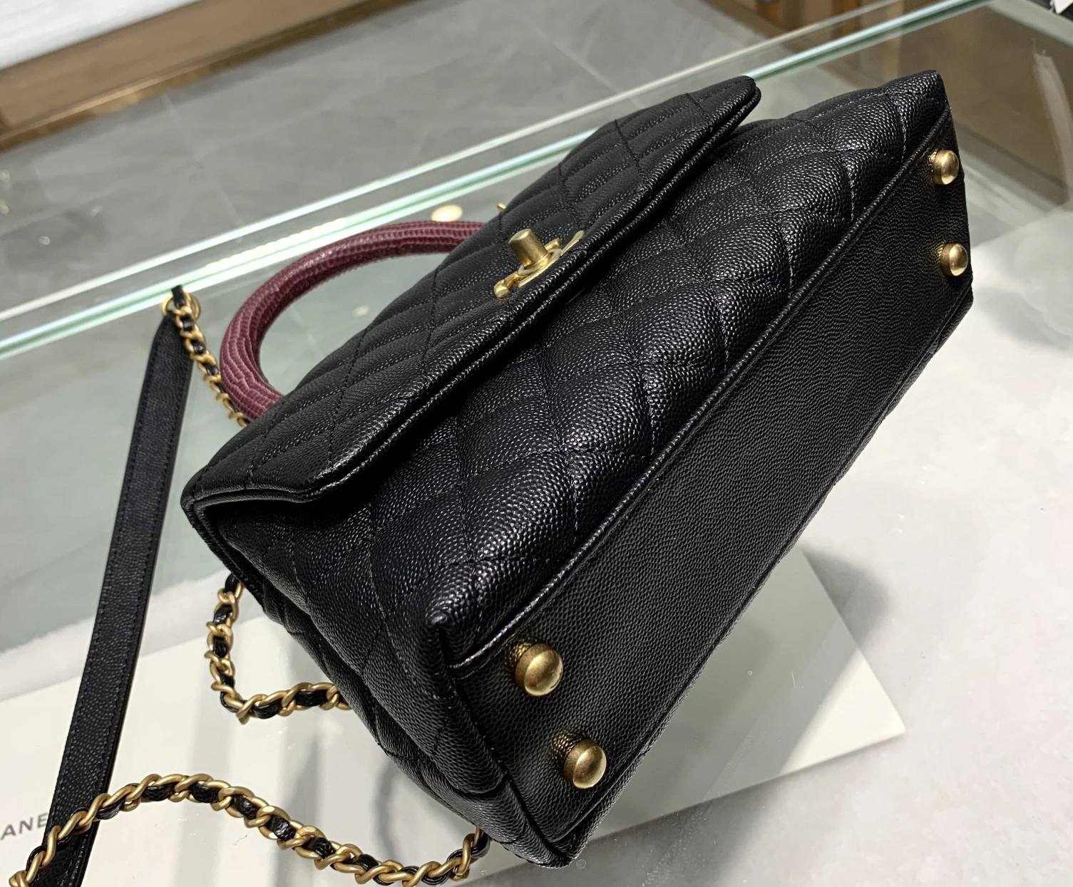 Custombag-- A92990-B05068-94305 coco handle high quality version item：C-B803D0771