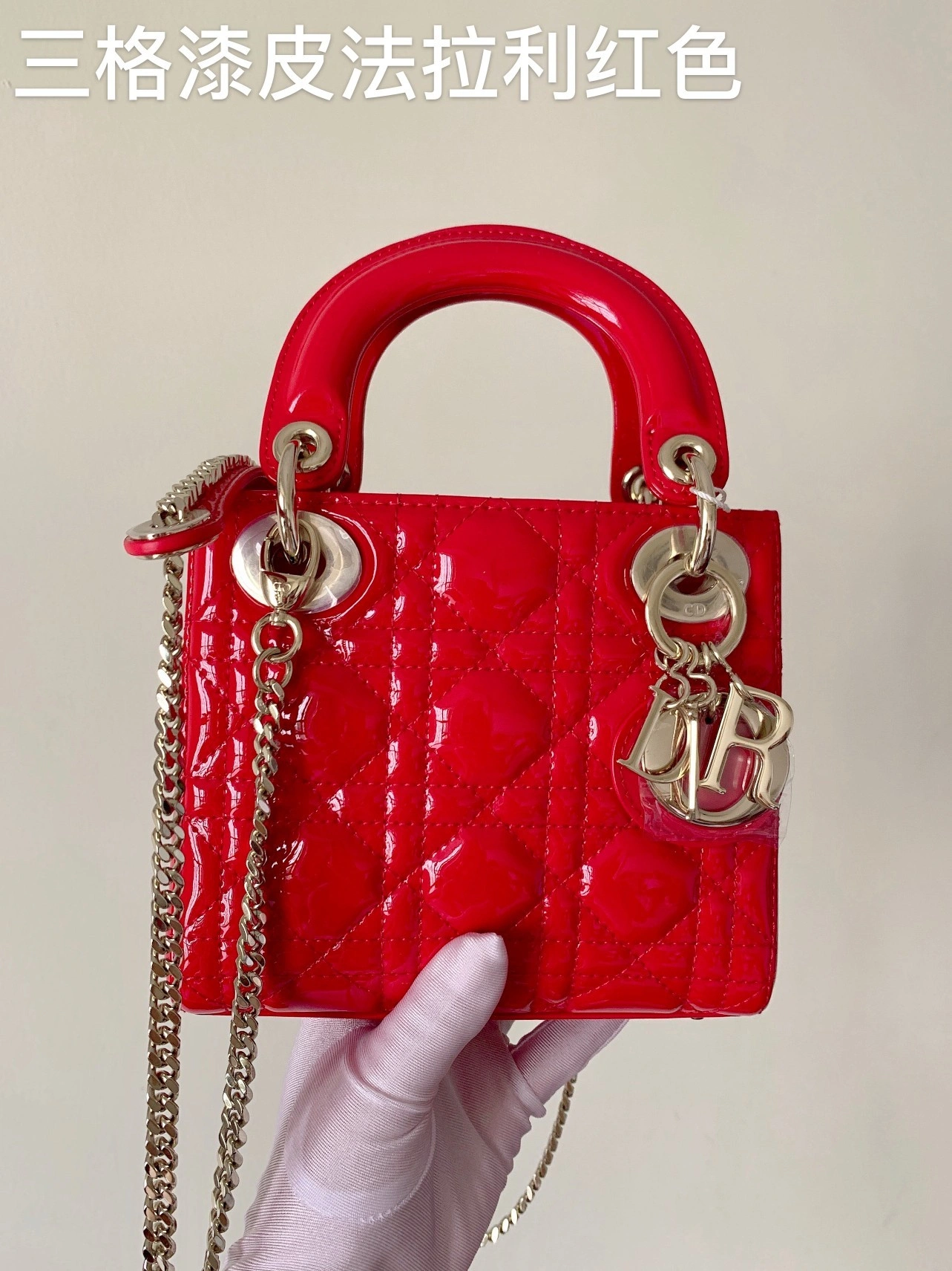 Custombag-- Lady high quality version Ferrari red item：C-B803D0717