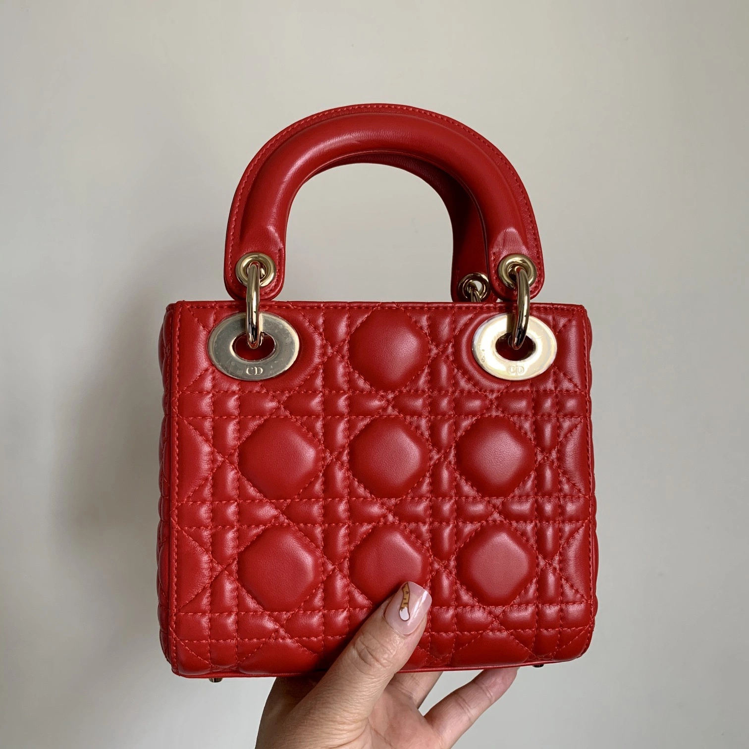 Custombag-- Lady high quality version Sheep's big red item：C-B803D0716
