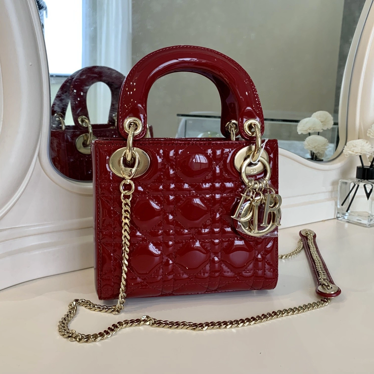 Custombag-- Lady high quality version Wine red item：C-B803D0729