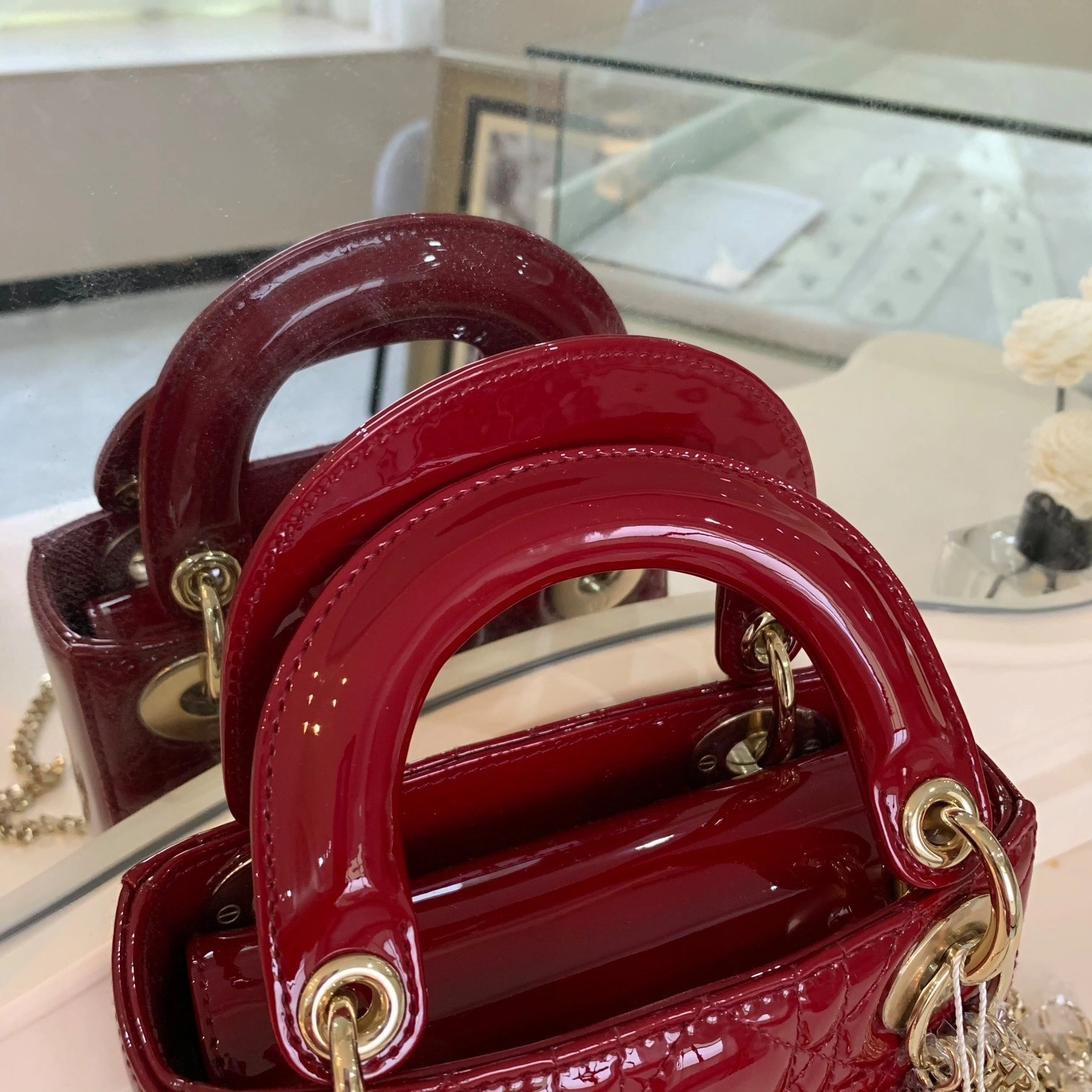 Custombag-- Lady high quality version Wine red item：C-B803D0729