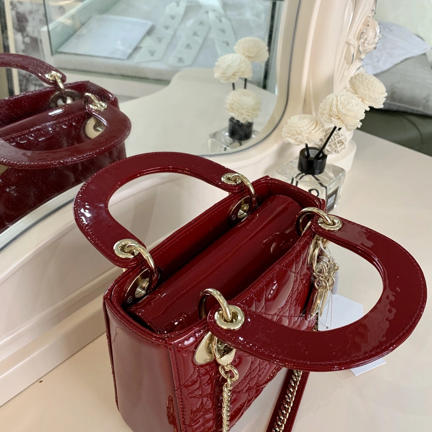 Custombag-- Lady high quality version Wine red item：C-B803D0729