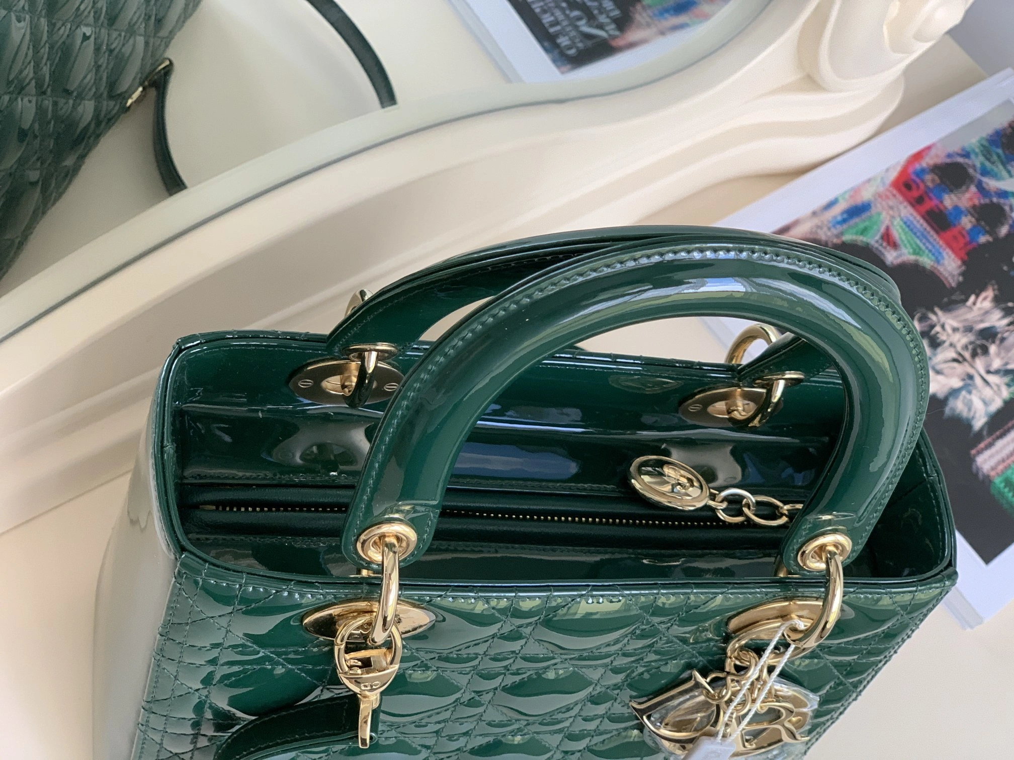 Custombag-- M0565OWCB-M669 high quality version Paint emerald item：C-B803D0749