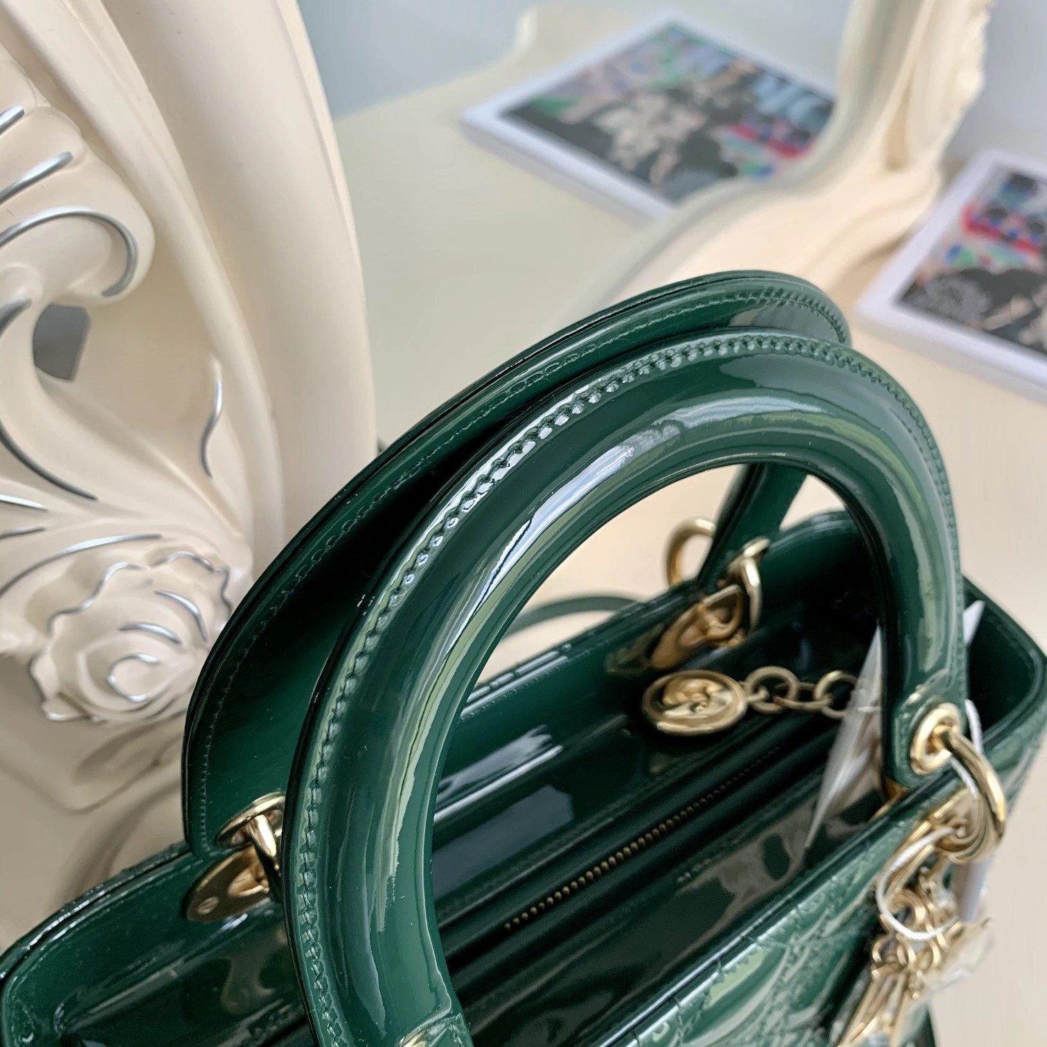 Custombag-- M0565OWCB-M669 high quality version Paint emerald item：C-B803D0749