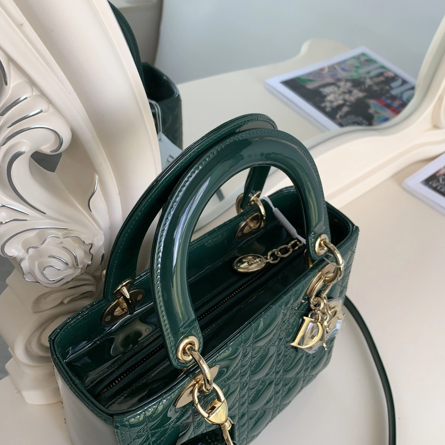 Custombag-- M0565OWCB-M669 high quality version Paint emerald item：C-B803D0749