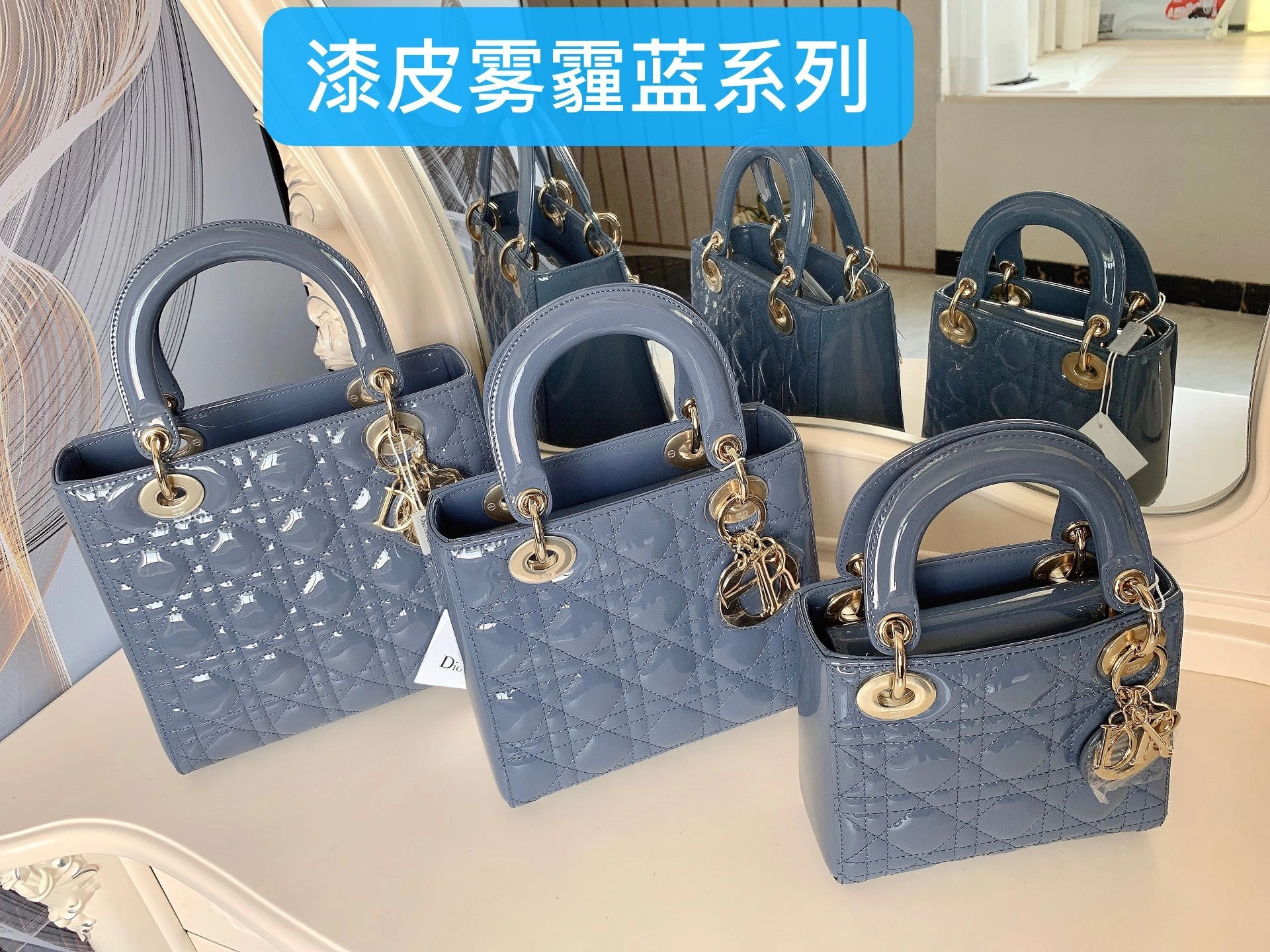 Custombag-- high quality version Blue haze item：C-B803D0756