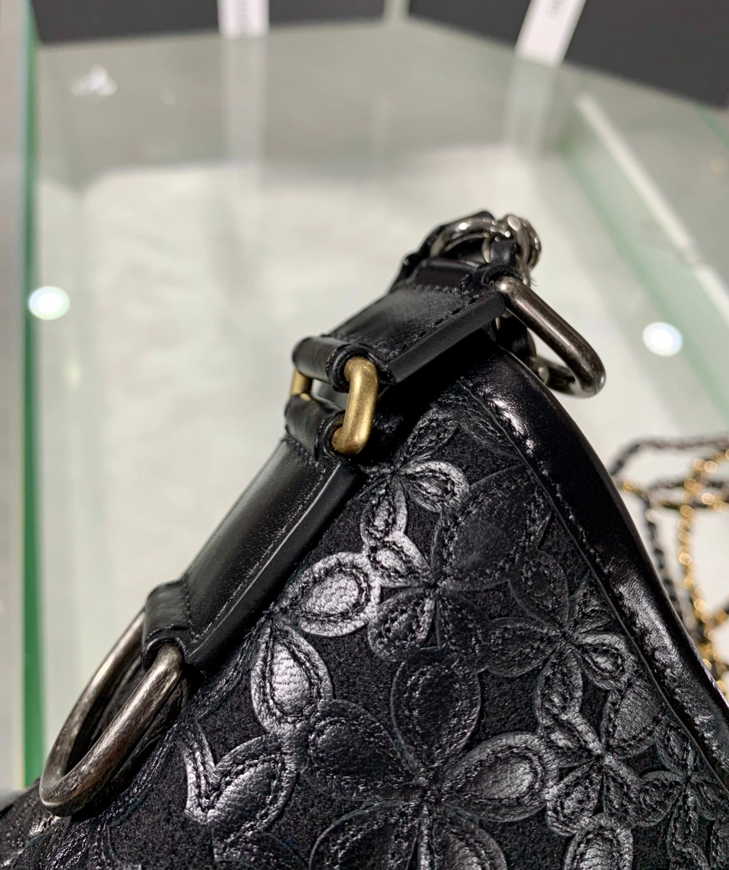 Custombag-- high quality version Camellia lace hollow out item：C-B803D0768