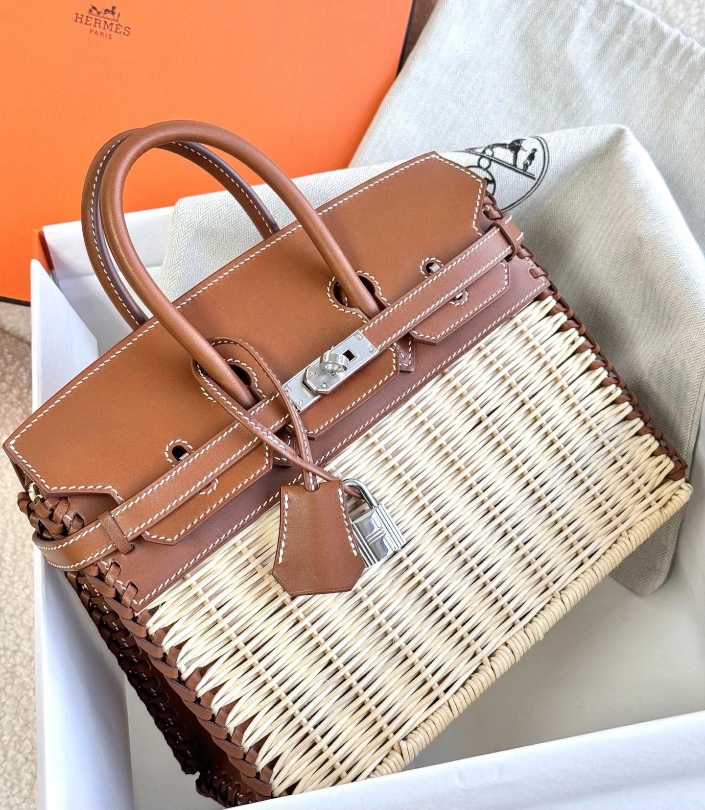 Custombag--H5r75s H082667CKAA high quality version 𝗕𝗶𝗿𝗸𝗶𝗻 𝟮𝟱 𝗽𝗶𝗰𝗻𝗶𝗰 item:F-B177A2313