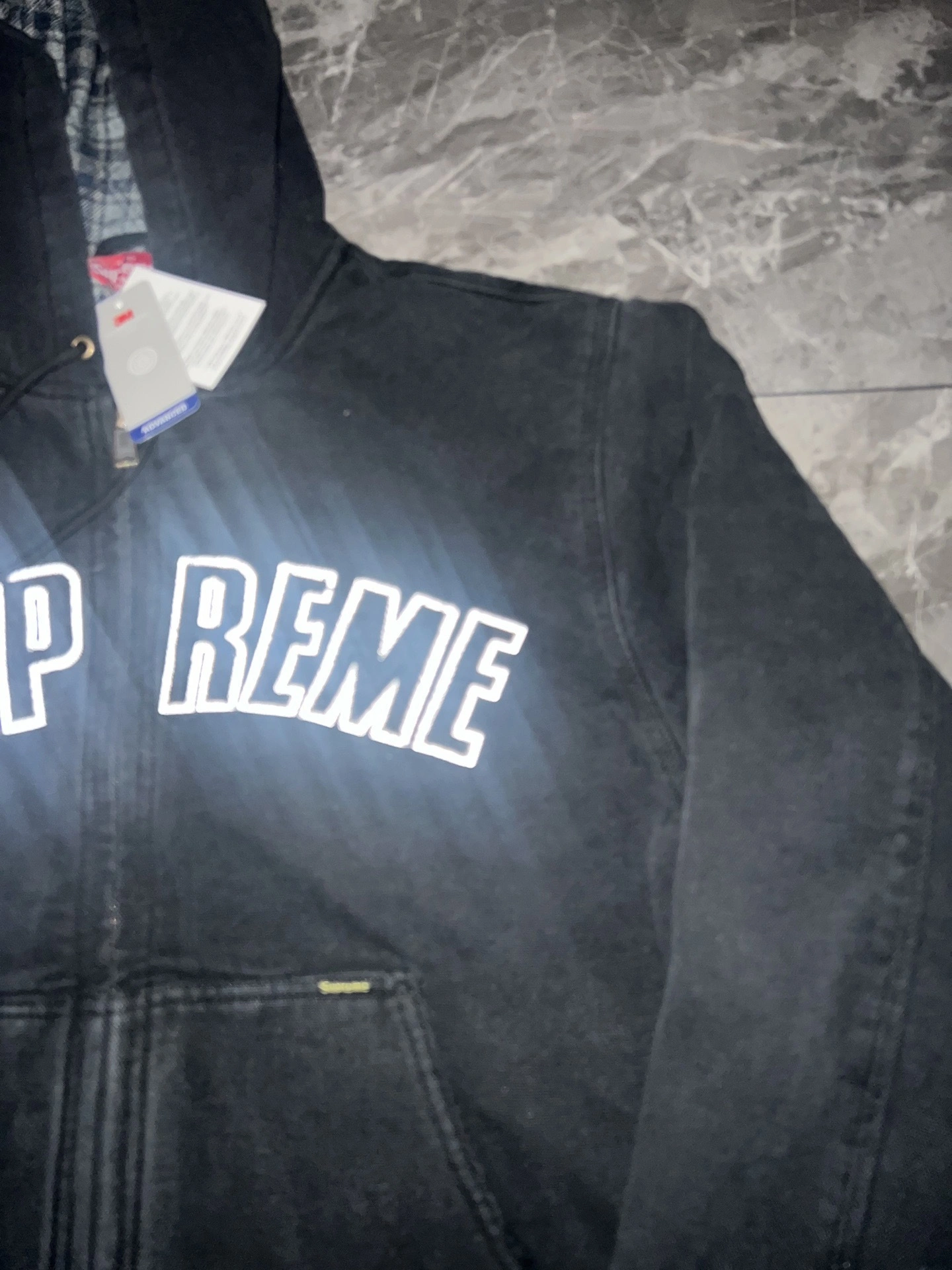 Gemini-- S575 FW25 WEEK1 Reflective Arc Hooded Work Jacket embroidery YKK 2colour item:E-F110K2114-2F