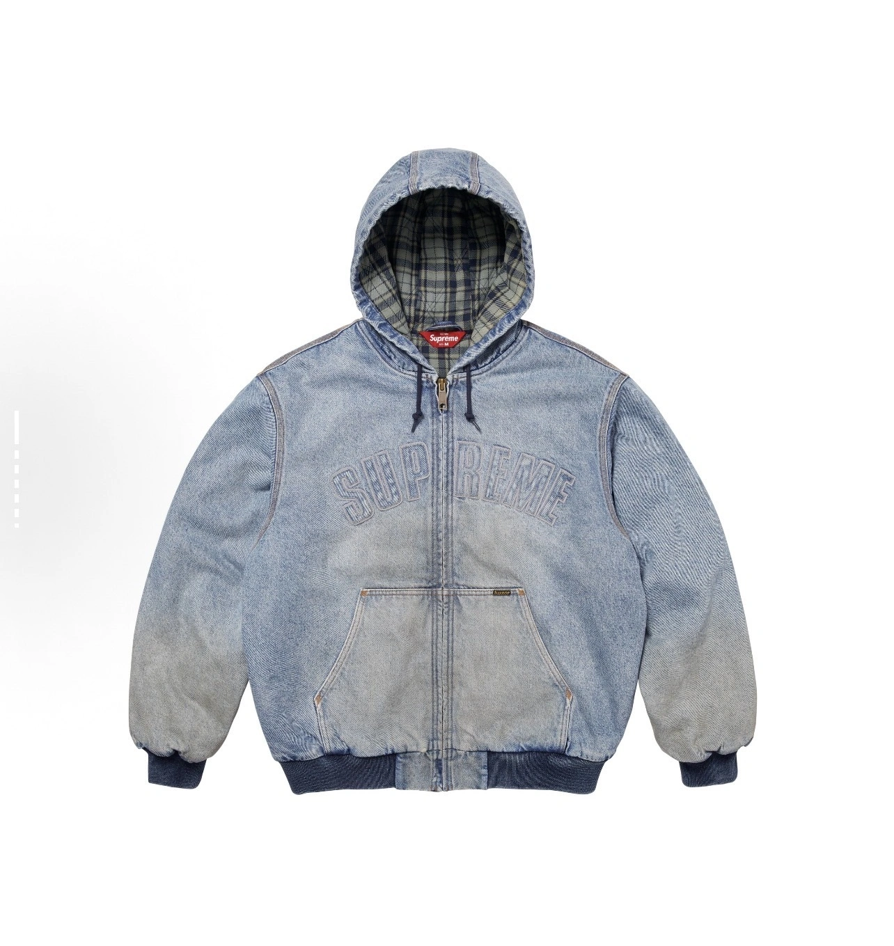 Gemini-- S575 FW25 WEEK1 Reflective Arc Hooded Work Jacket embroidery YKK 2colour item:E-F110K2114-2F