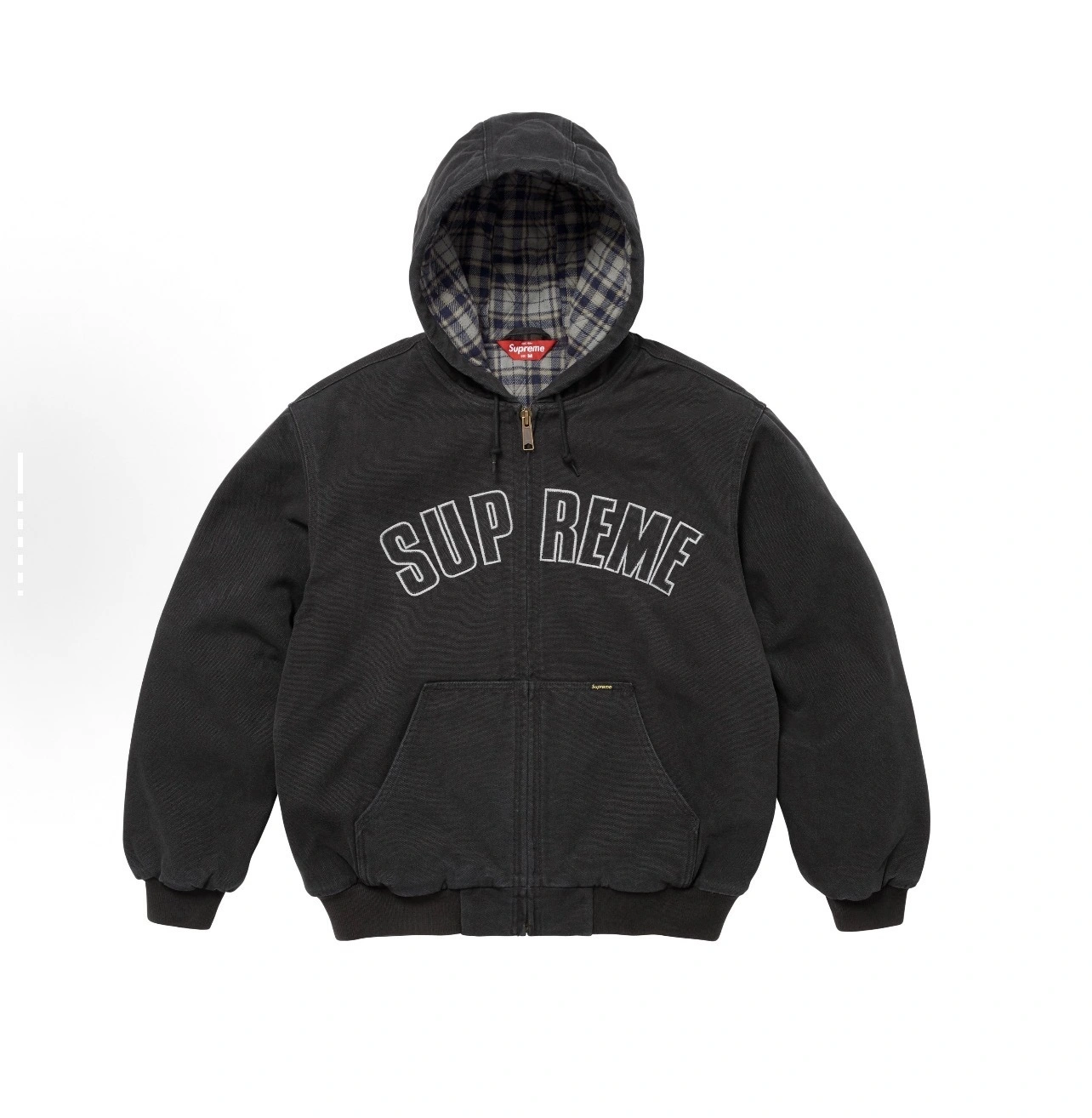 Gemini-- S575 FW25 WEEK1 Reflective Arc Hooded Work Jacket embroidery YKK 2colour item:E-F110K2114-2F